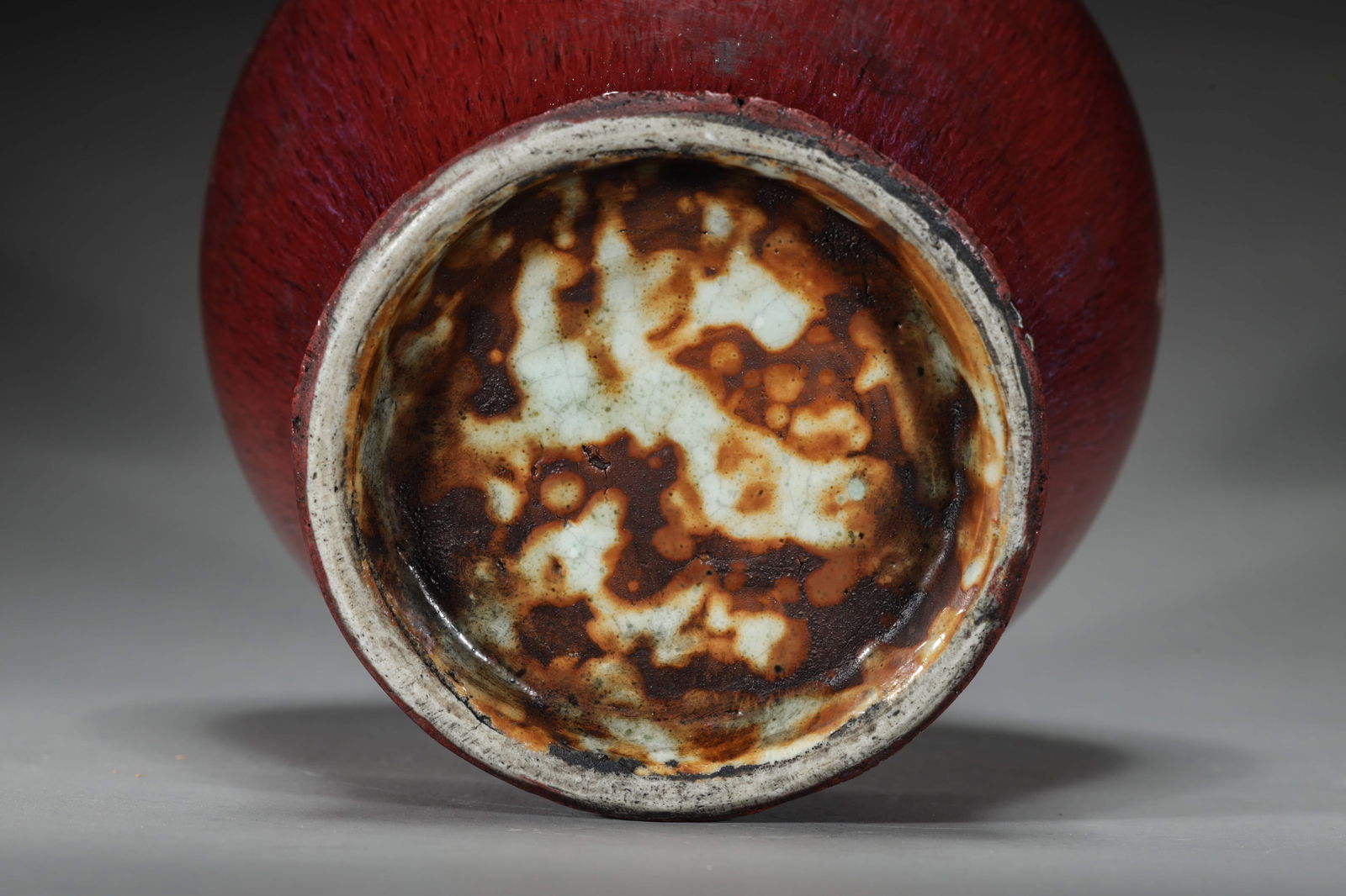 FLAMBE-GLAZED VASE - 6