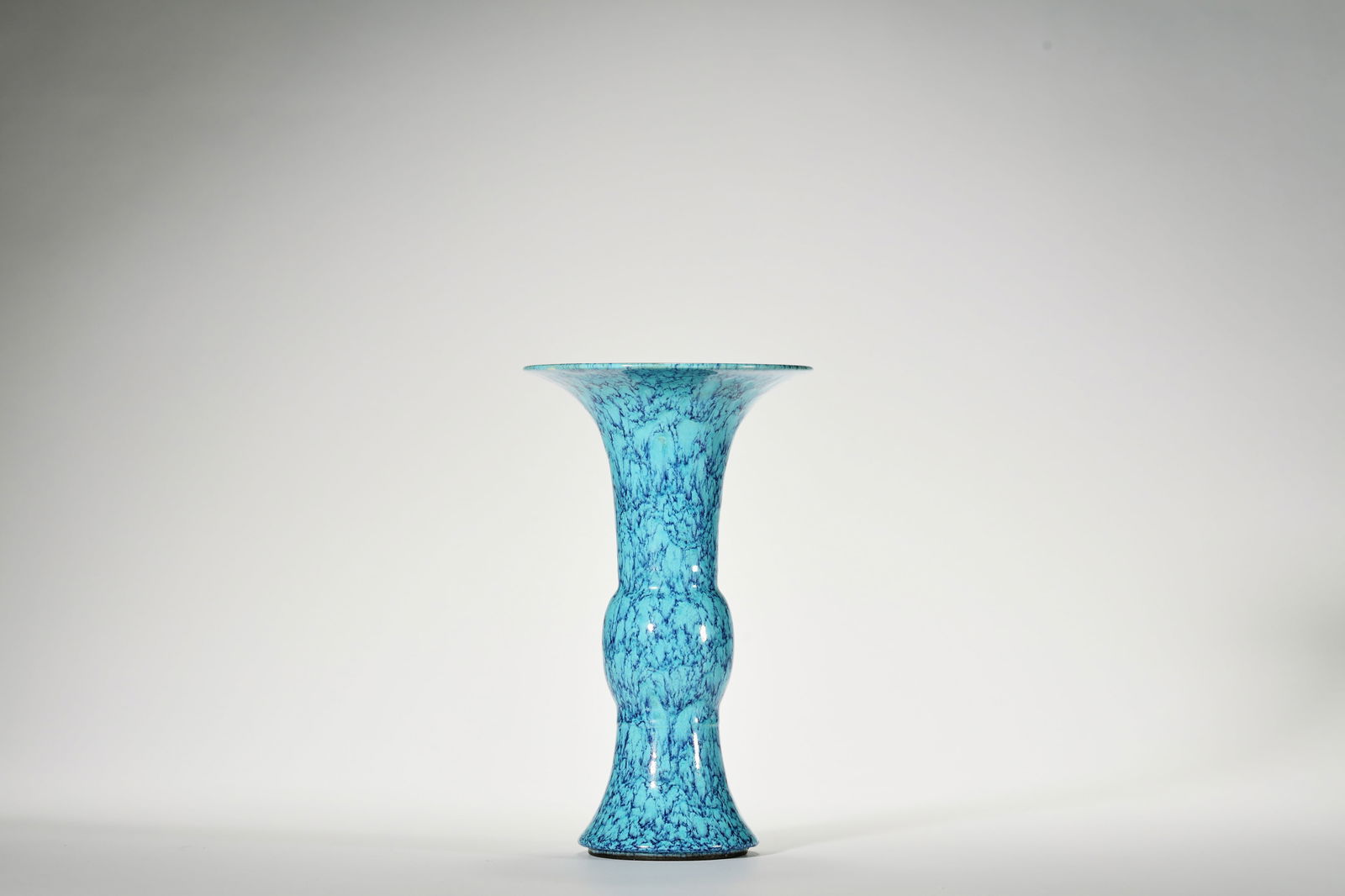 LUJUN GLAZE BEAKER VASE - 2