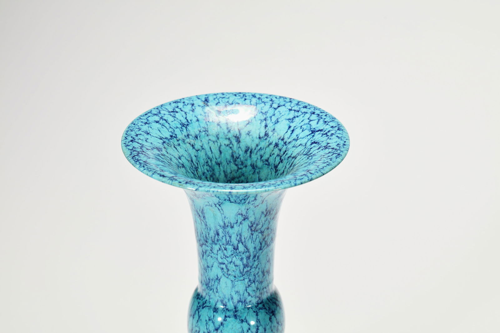 LUJUN GLAZE BEAKER VASE - 3