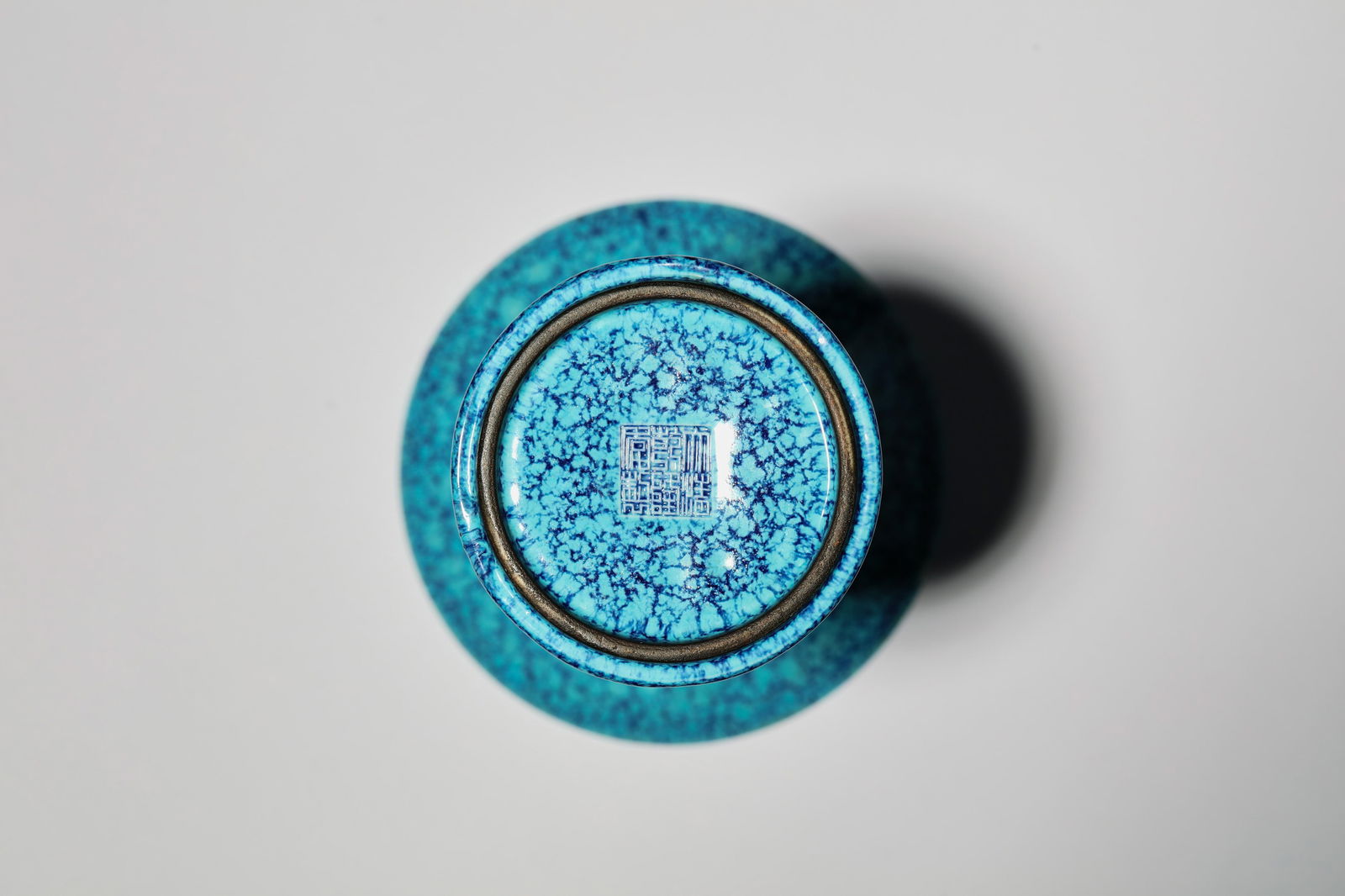 LUJUN GLAZE BEAKER VASE - 5