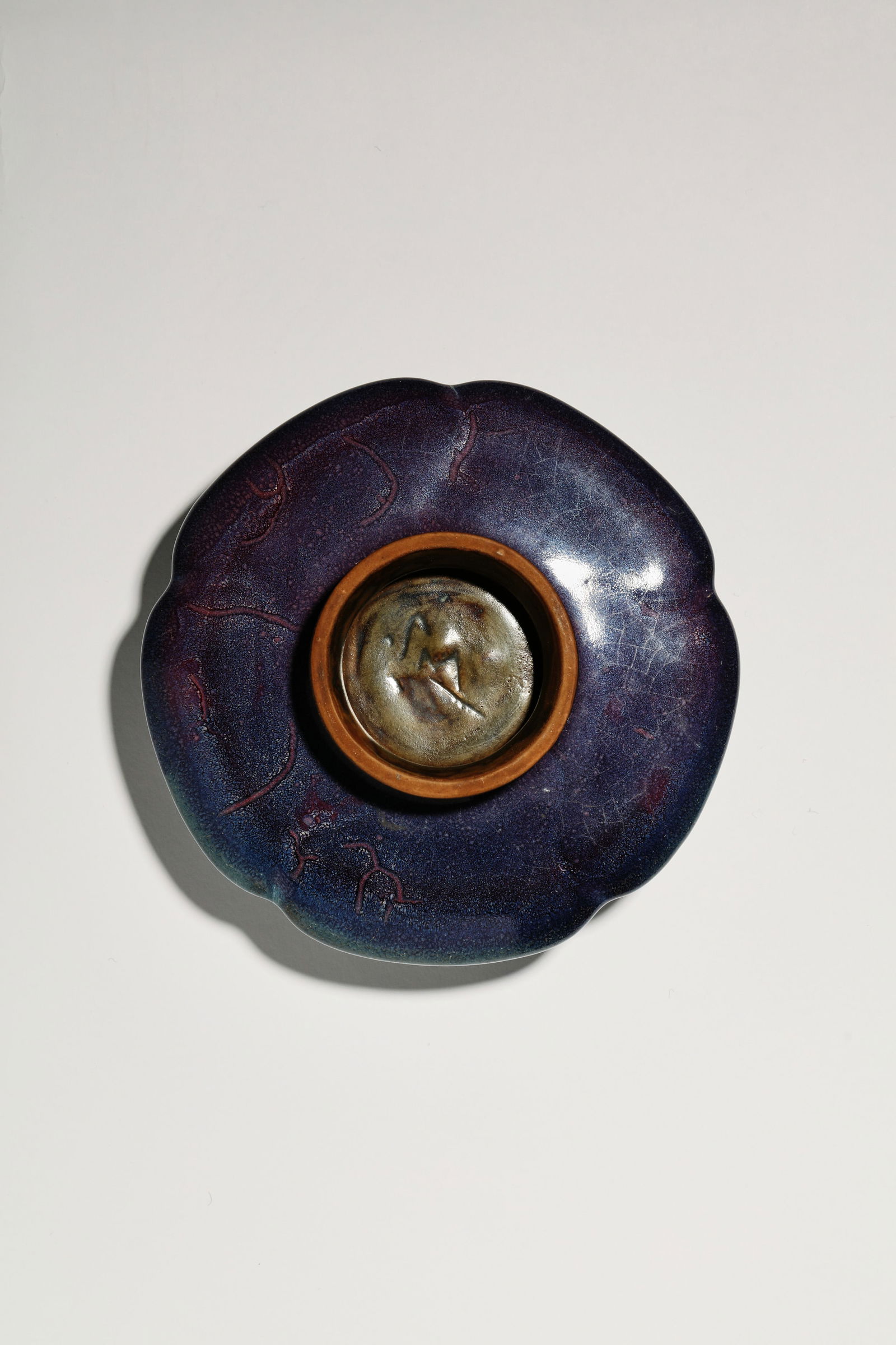 JUN WARE BARBED-RIM CUP STAND - 5