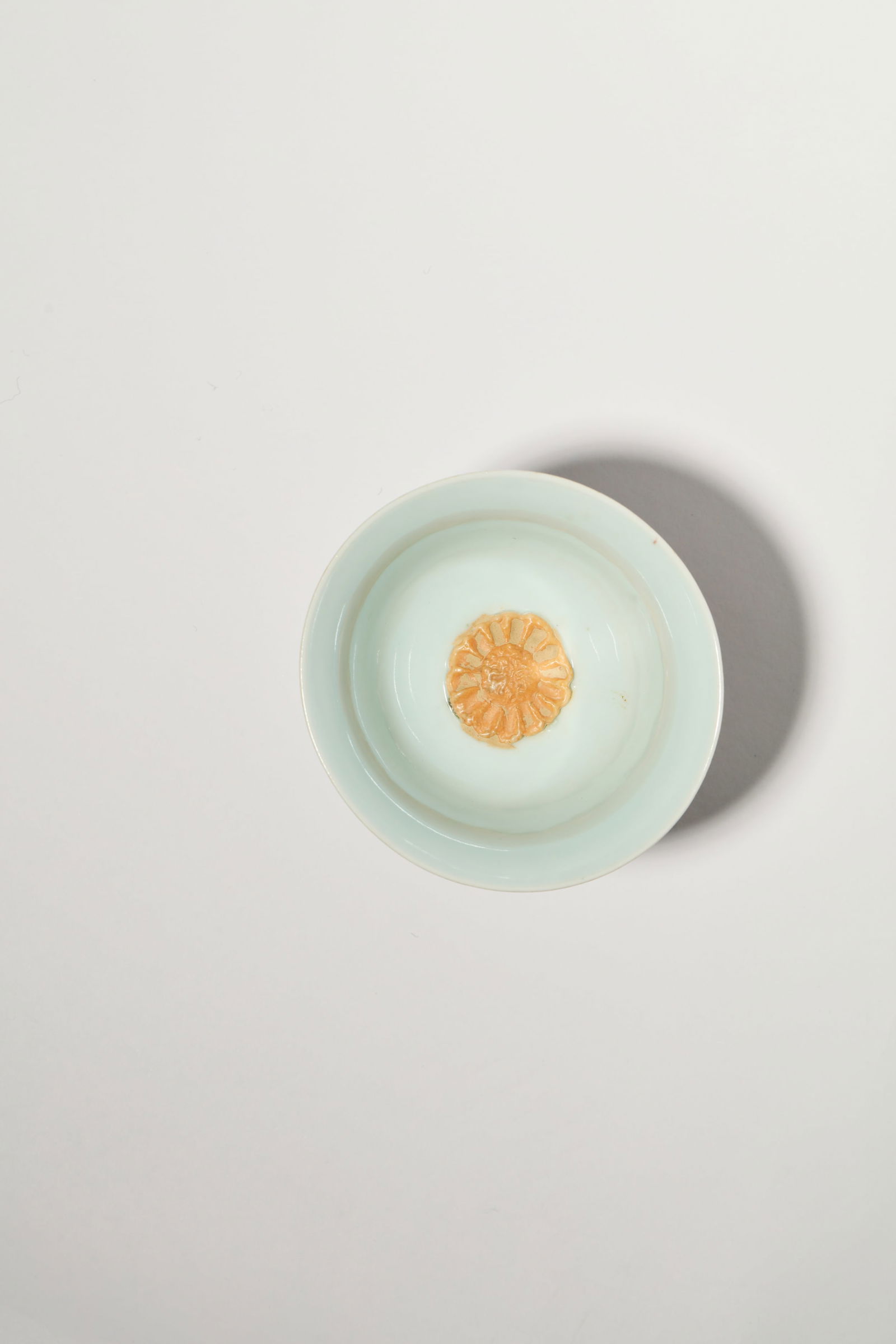 PEACHBLOOM GLAZE STEM CUP - 5