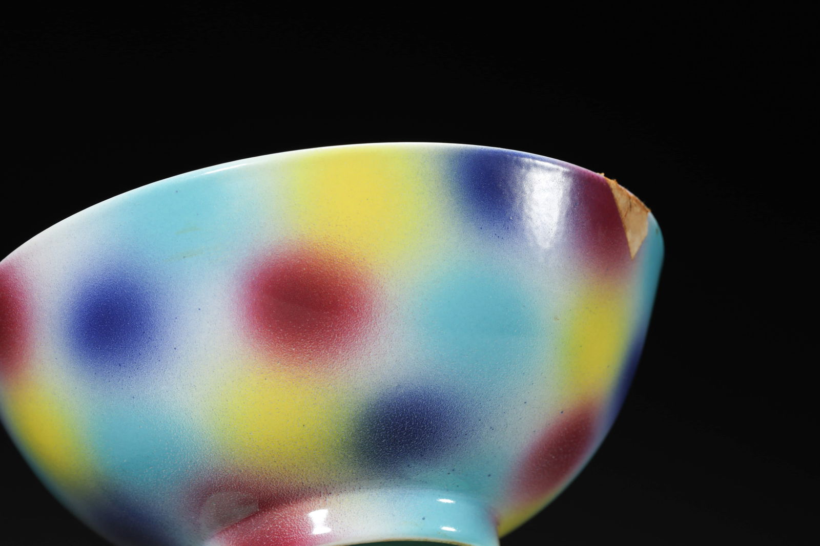 COLOR SPLASHED BOWL - 6