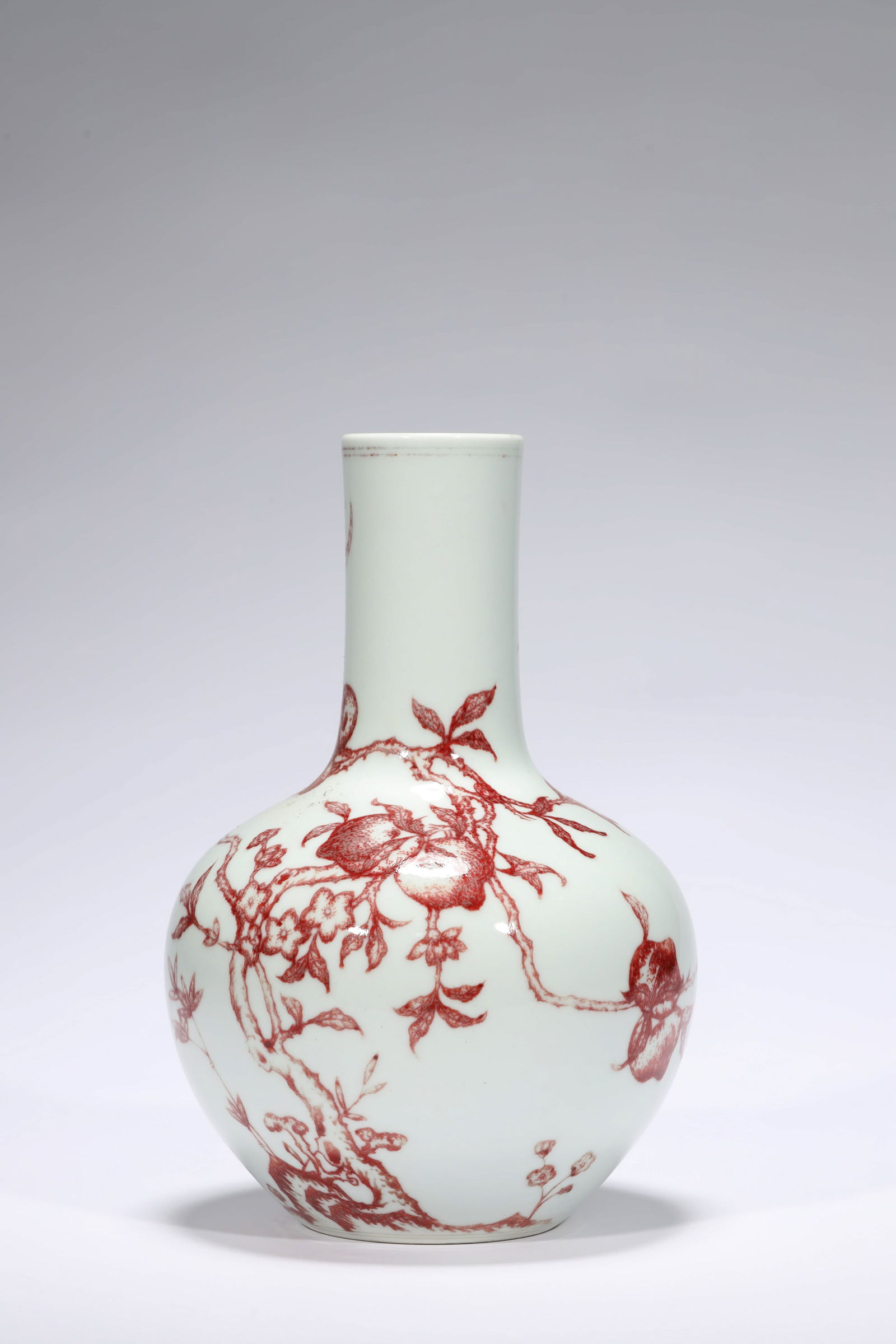 COPPER RED GLAZE PEACHES TIANQIUPING (1 of 5)