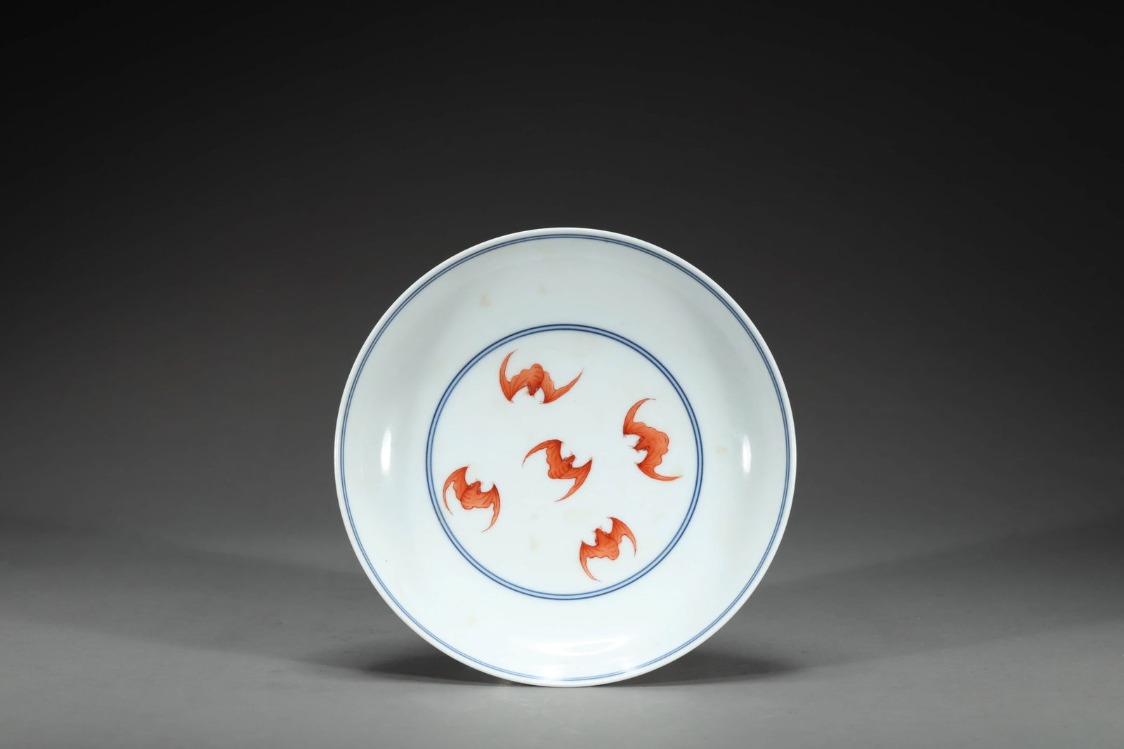 QING GUANGXU PERIOD BAT DISH (1 of 7)