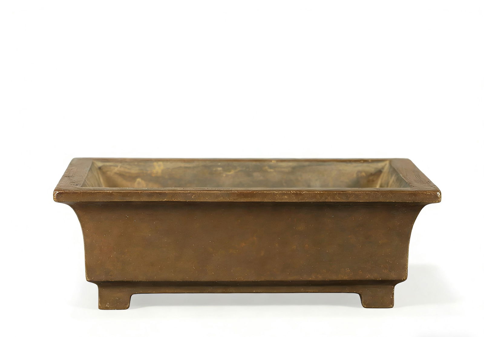 A BRONZE SQUARE CENSER (1 of 7)