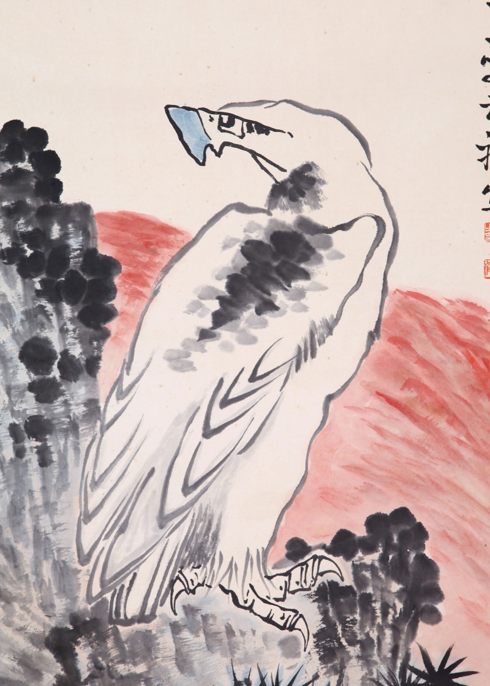 LI KUCHAN, ATTRIBUTED TO, EAGLE, HANGING SCROLL - 3