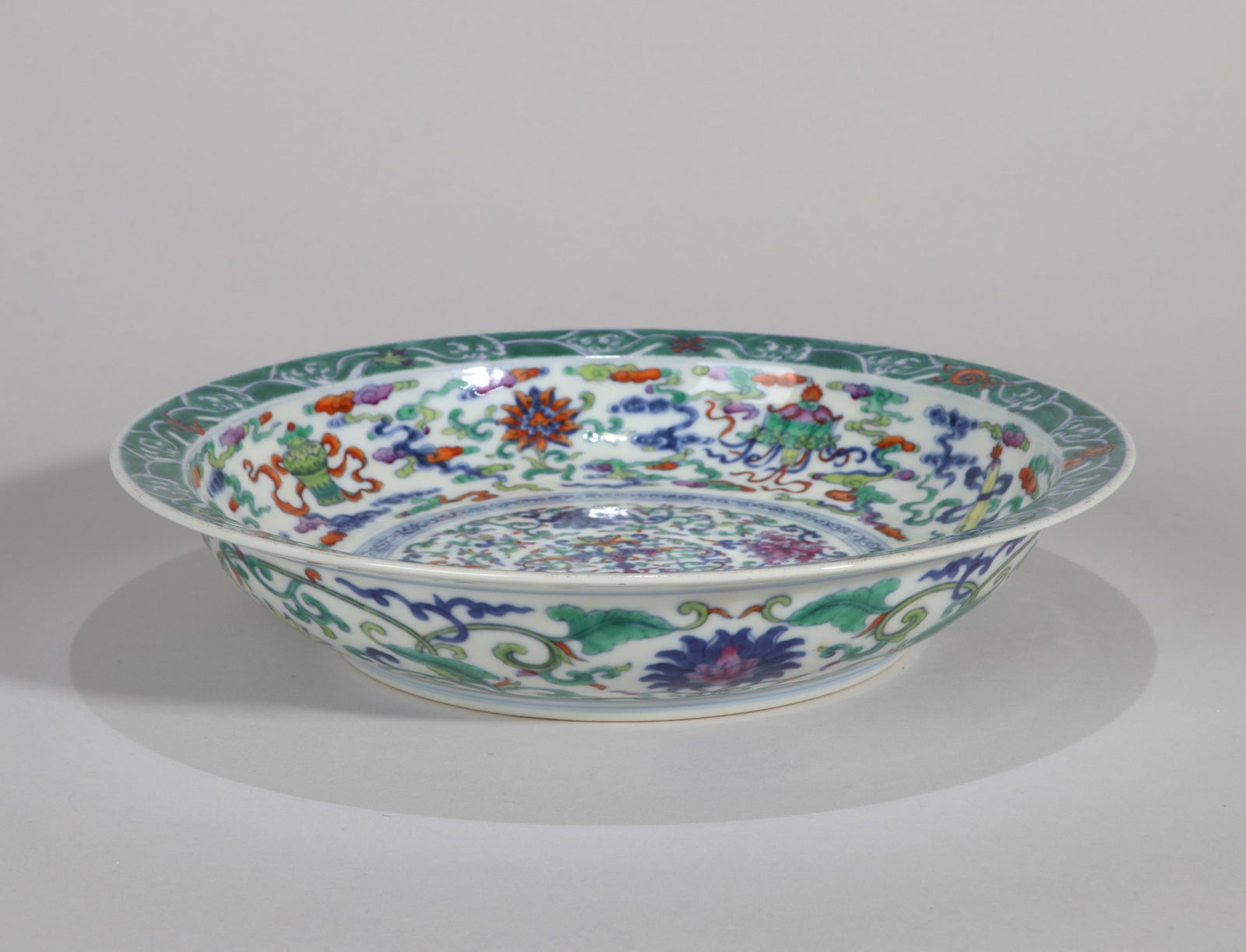 A DOUCAI DISH - 12