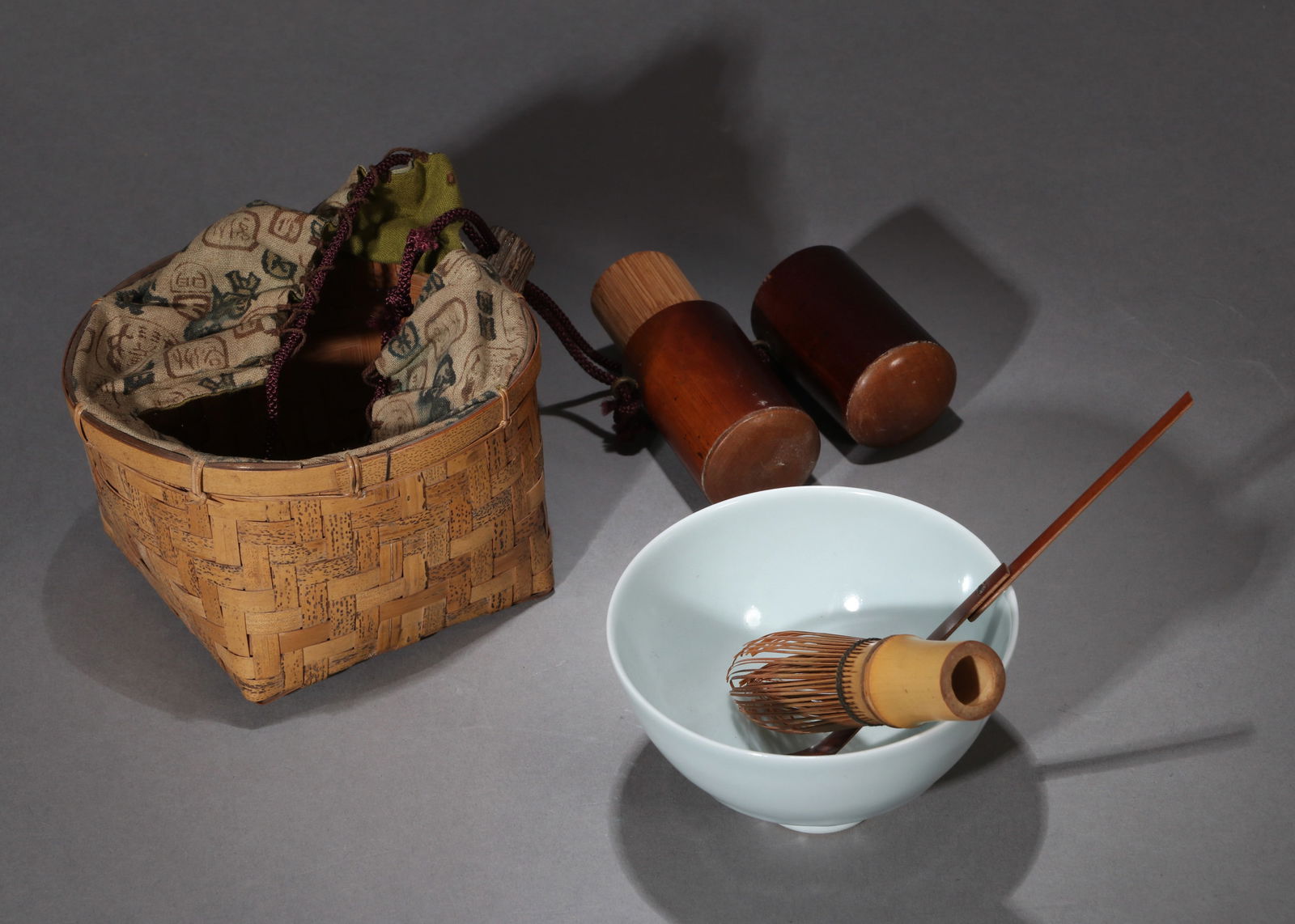 A CELADON-GLAZED CUP - 2