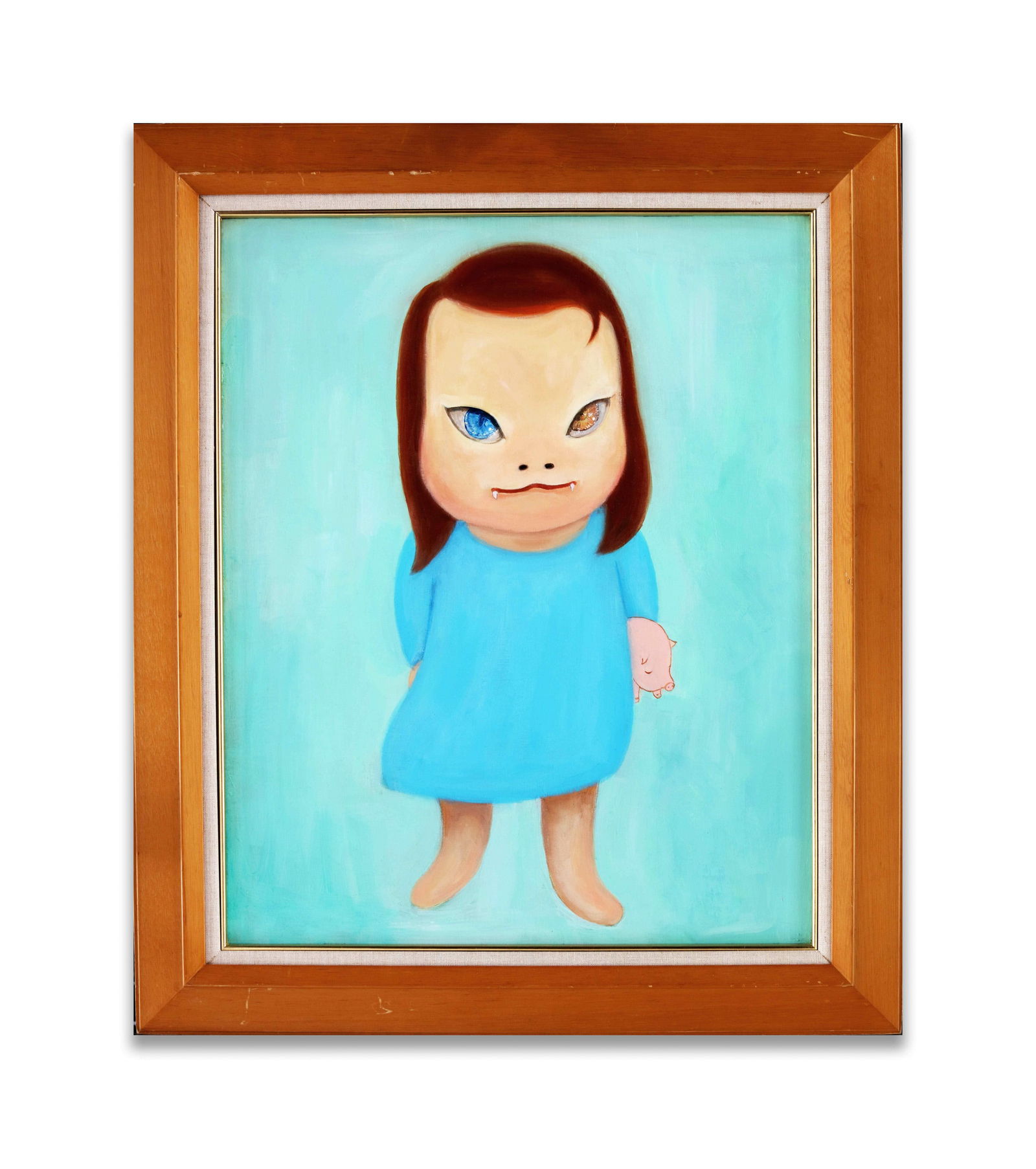 YOSHITOMO NARA (B. 1959), ATTRIBUTED TO, ACRYLIC ON CANVAS (1 of 2)