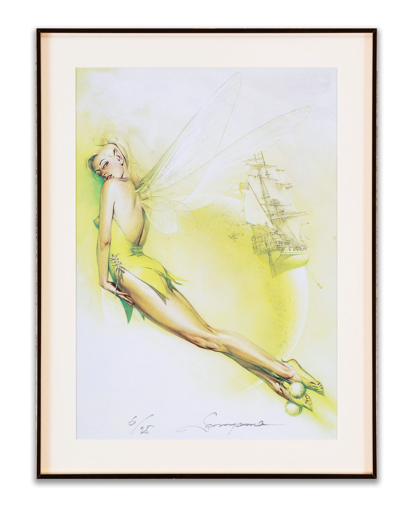 SORAYAMA HAJIME (B.1947), ATTRIBUTED TO, OFFSET LITHOGRAPH: An offset lithograph featuring highly detailed metallic and futuristic elements characteristic of the artist's style. Dimensions: Image Size: 19 3/4 x 13 3/4 in (50 x 35 cm). All measurements are appr