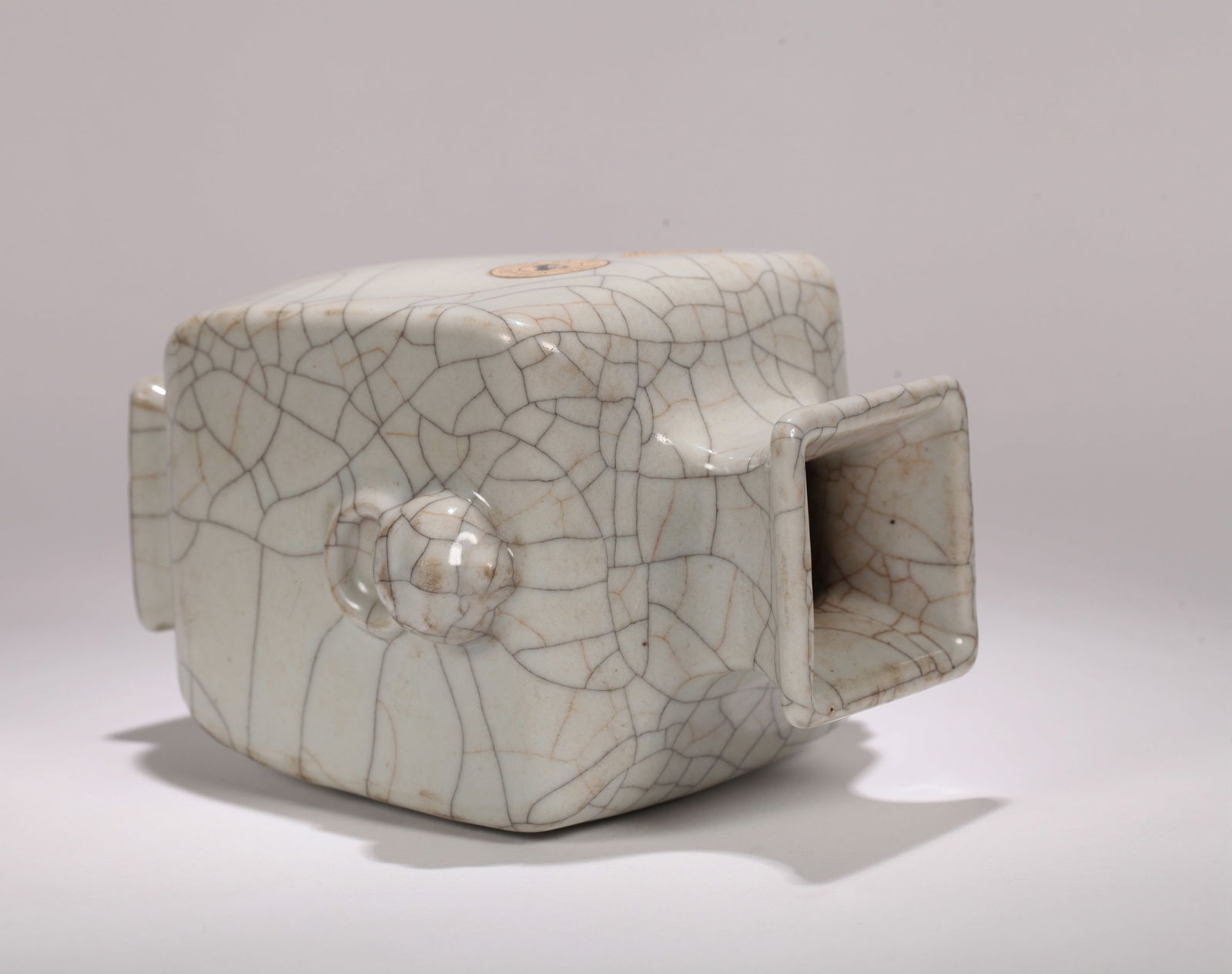 A GE-TYPE SQUARE VASE - 5