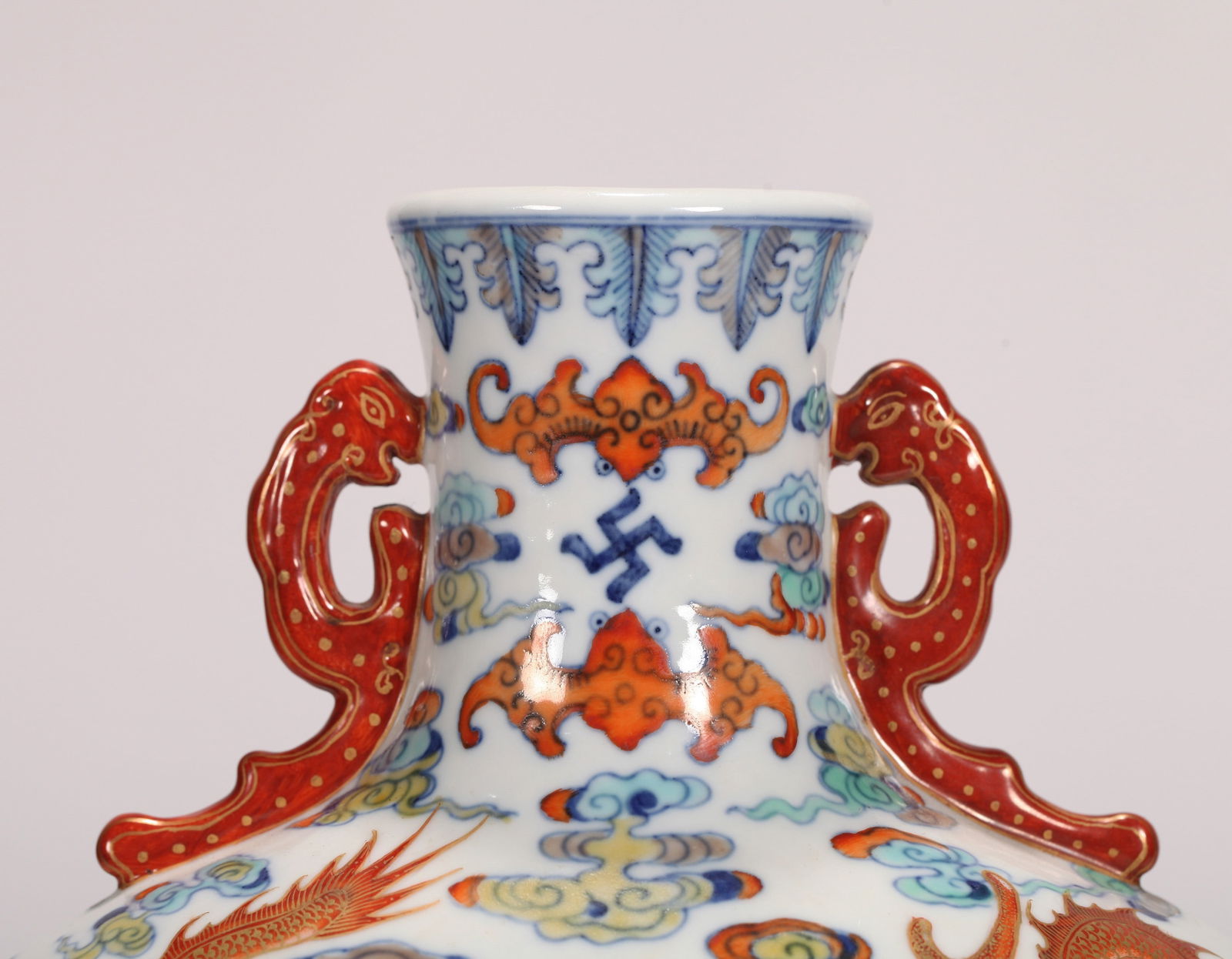 A DOUCAI MOON FLASK - 5