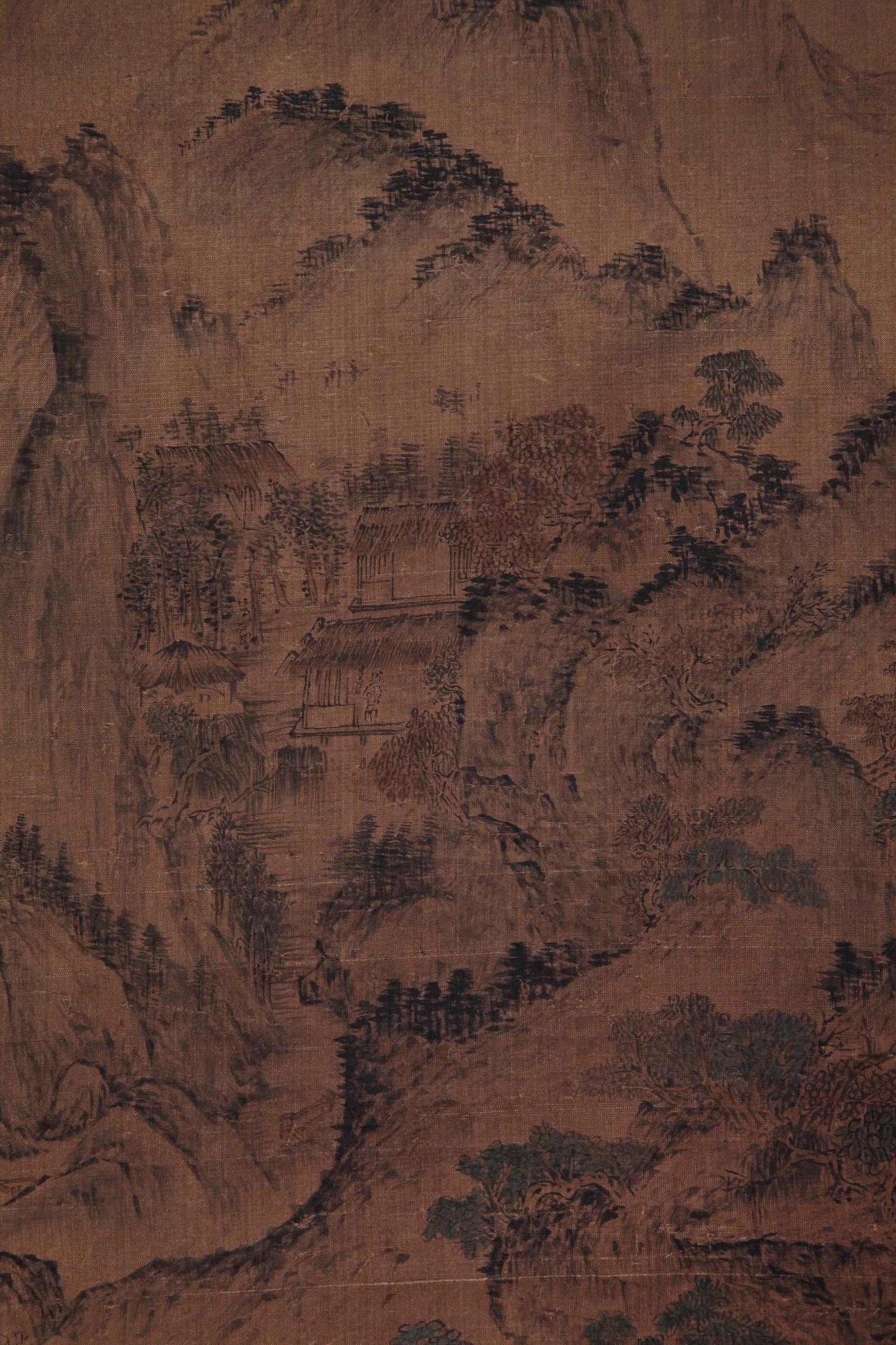 WANG MENG, ATTRIBUTED TO, GE HONG RELOCATING, HANGING SCROLL - 10