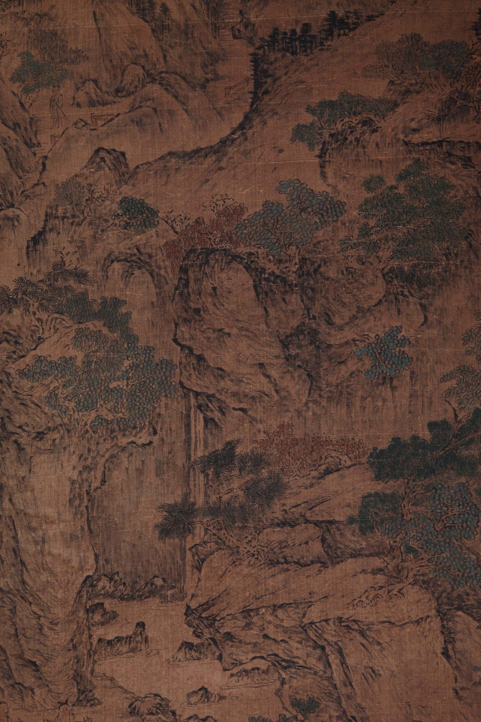 WANG MENG, ATTRIBUTED TO, GE HONG RELOCATING, HANGING SCROLL - 9