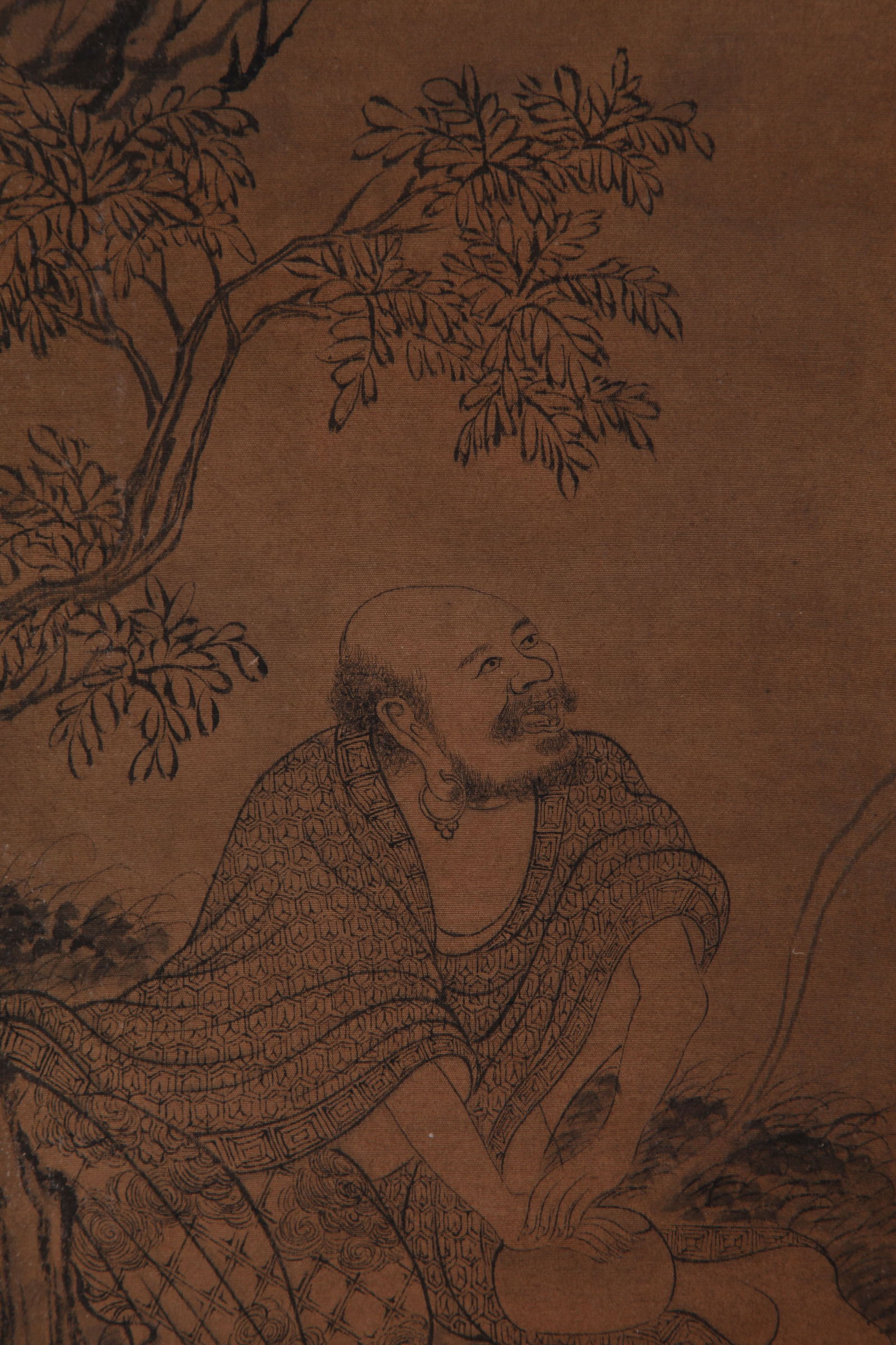 SHI TAO, ATTRIBUTED TO, LUOHAN, HANGING SCROLL - 4