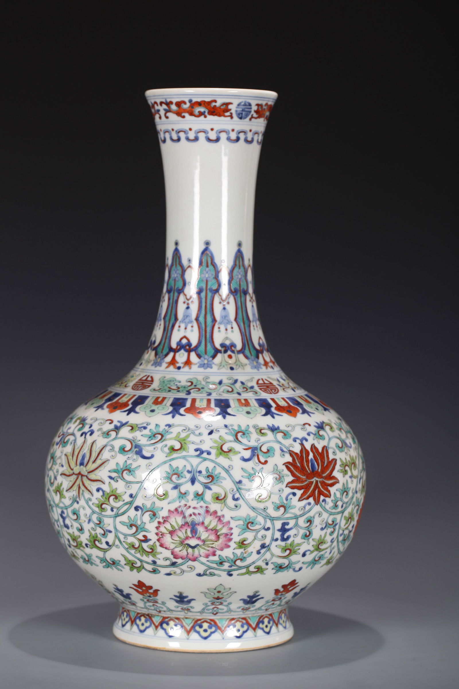 A DOUCAI VASE - 5