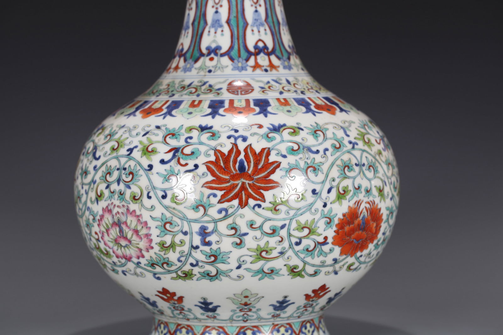 A DOUCAI VASE - 7