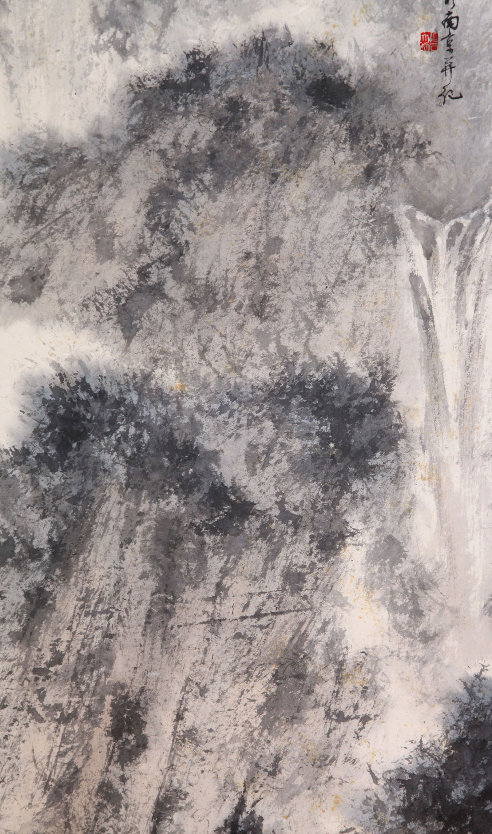 FU BAOSHI, ATTRIBUTED TO, LANDSCAPE, HANGING SCROLL - 16