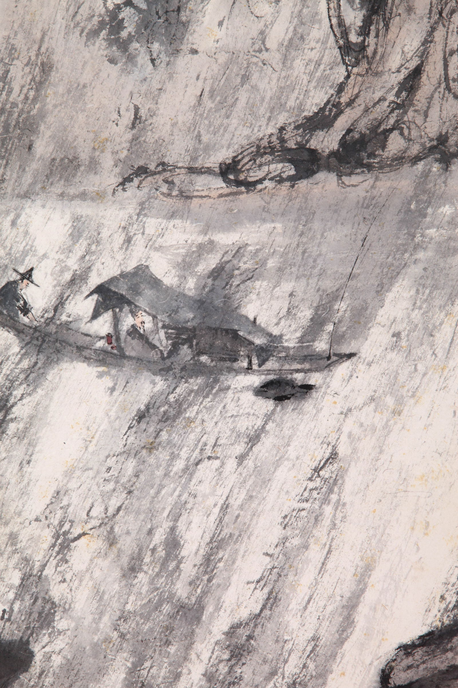 FU BAOSHI, ATTRIBUTED TO, LANDSCAPE, HANGING SCROLL - 8