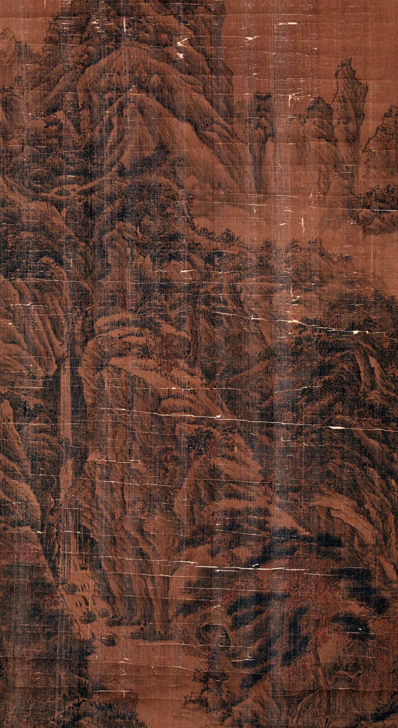 WANG HUI, ATTRIBUTED TO, LANDSCAPE, HANGING SCROLL - 5