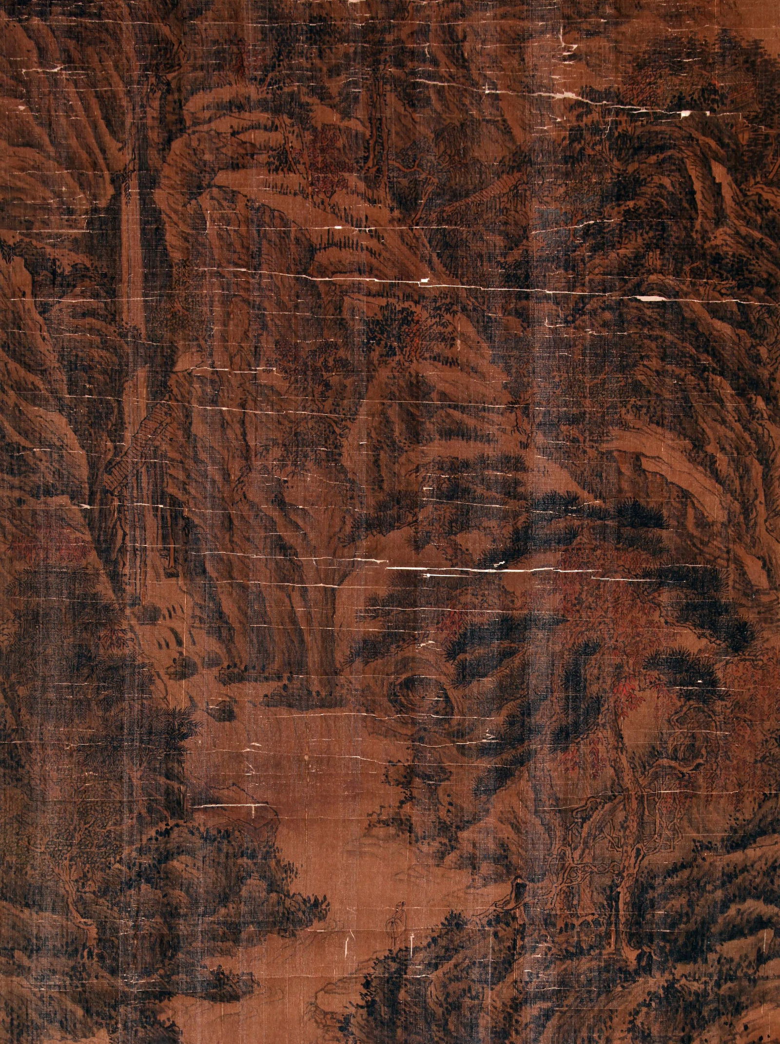 WANG HUI, ATTRIBUTED TO, LANDSCAPE, HANGING SCROLL - 6
