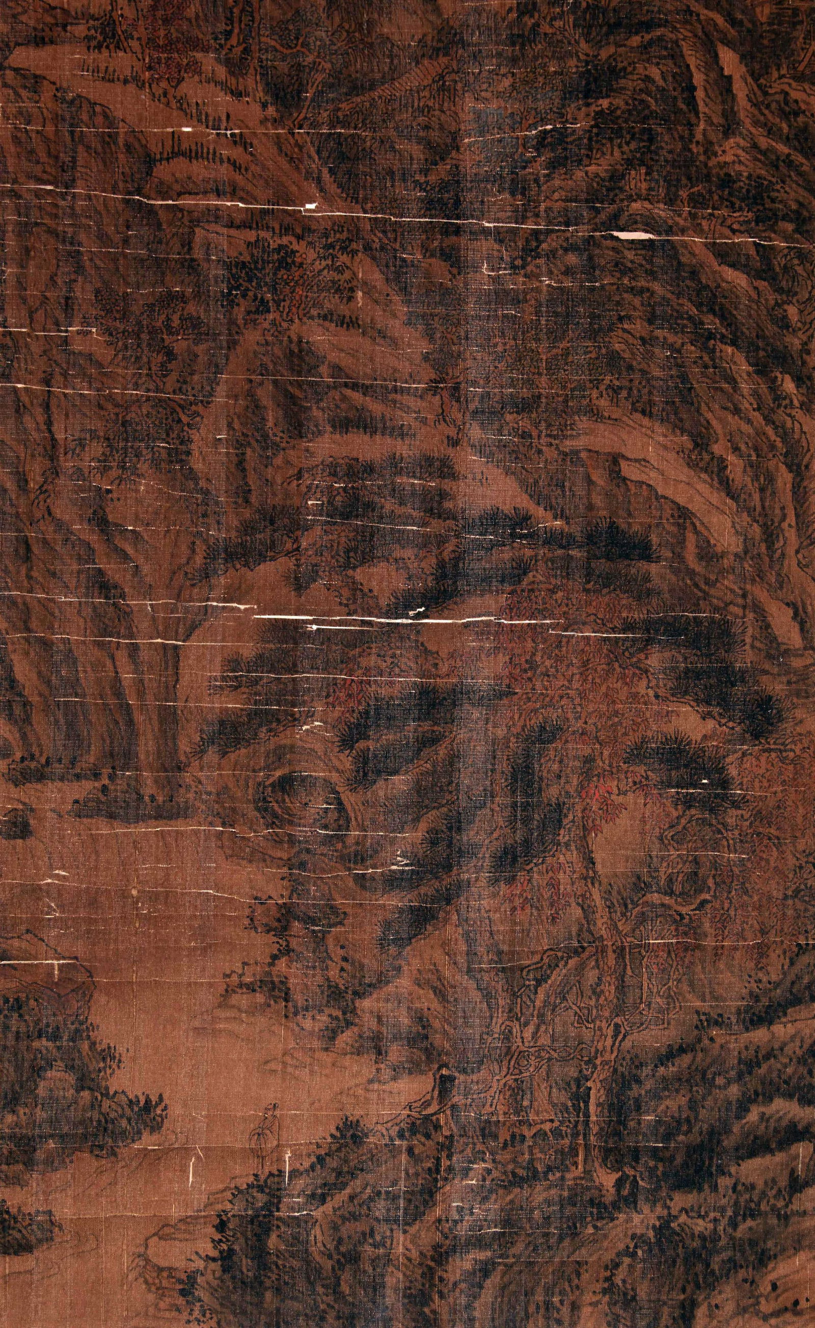 WANG HUI, ATTRIBUTED TO, LANDSCAPE, HANGING SCROLL - 9