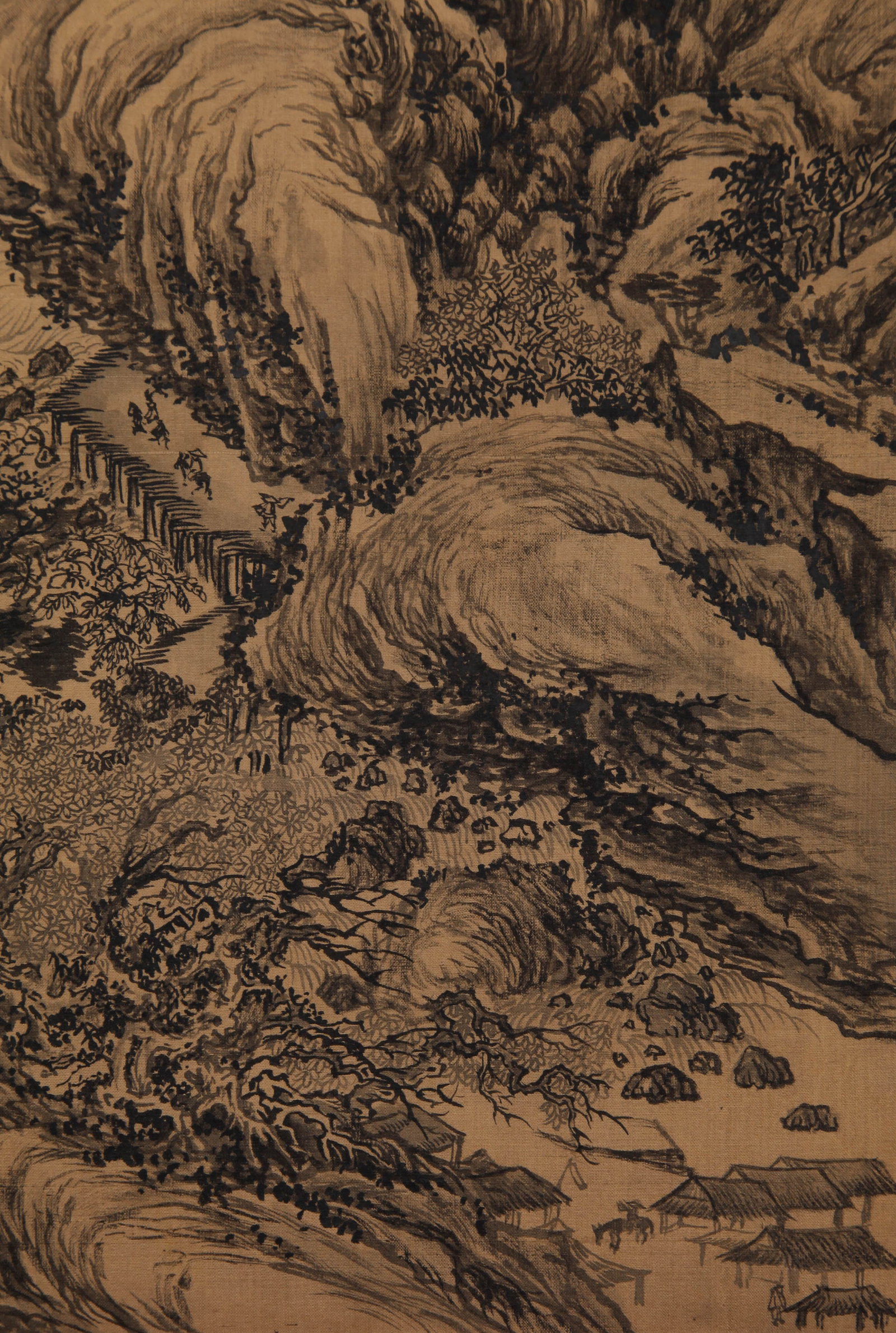 DONG BANGDA (TUNG PANG-TA), ATTRIBUTED TO, LANDSCAPE, HANGING SCROLL - 11