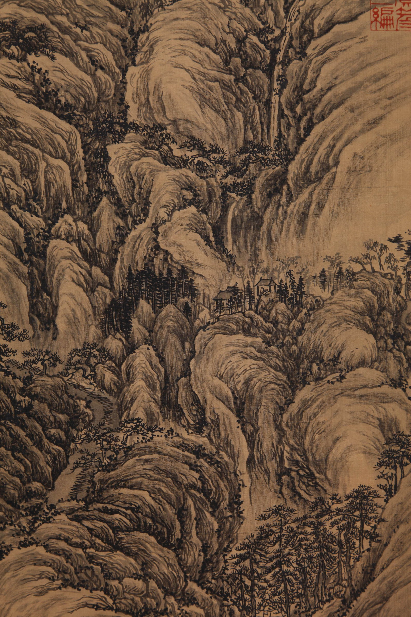 DONG BANGDA (TUNG PANG-TA), ATTRIBUTED TO, LANDSCAPE, HANGING SCROLL - 6