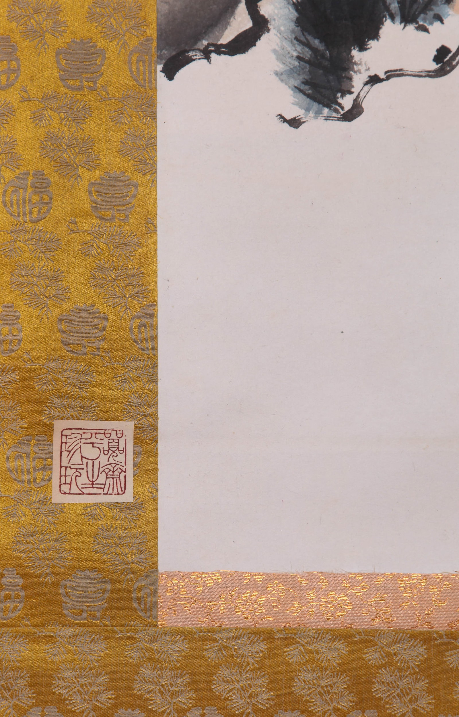 XU BEIHONG (HSU PEI-HUNG), ATTRIBUTED TO, TWO CRANES, HANGING SCROLL - 10