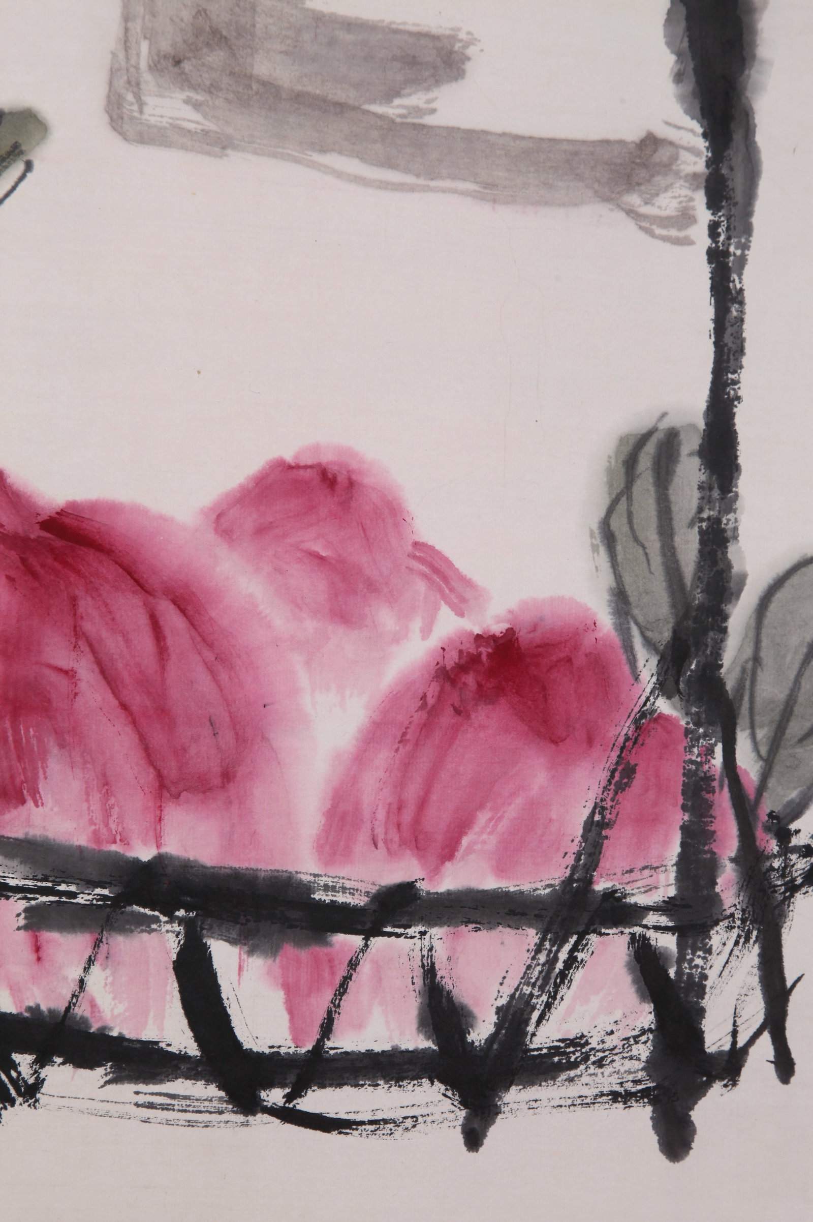 QI BAISHI (CHI PAI-SHIH), ATTRIBUTED TO, LONGEVITY WINE, HANGING SCROLL - 7