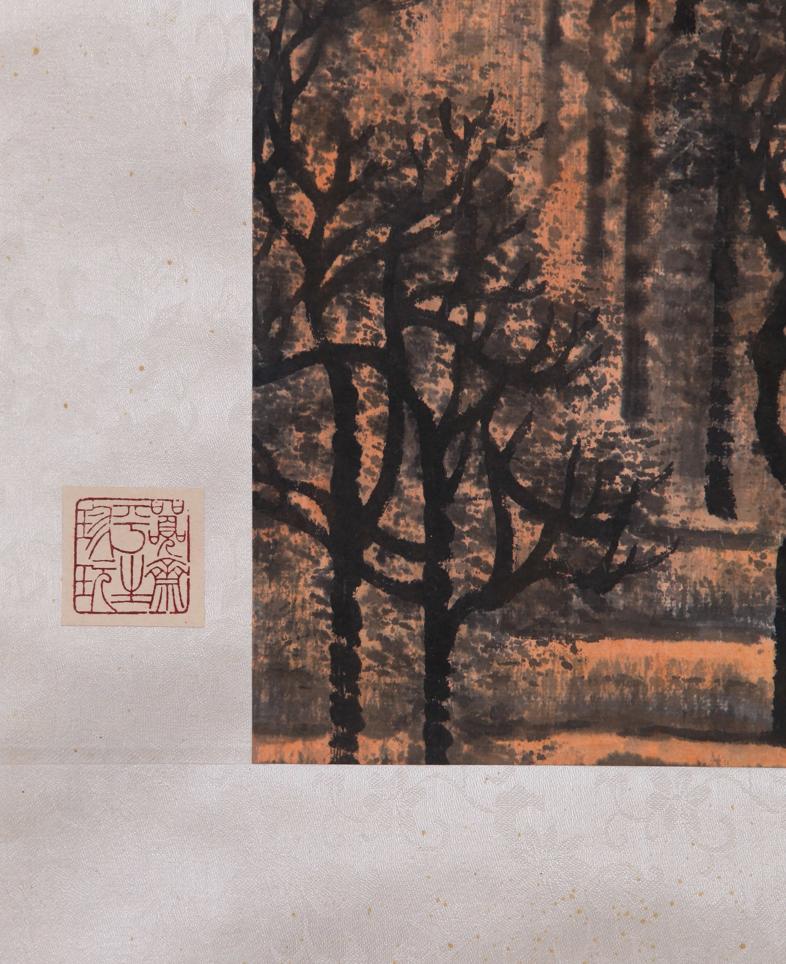 LI KERAN (LI K'O-JAN), ATTRIBUTED TO, AIWAN PAVILION, HANGING SCROLL - 10