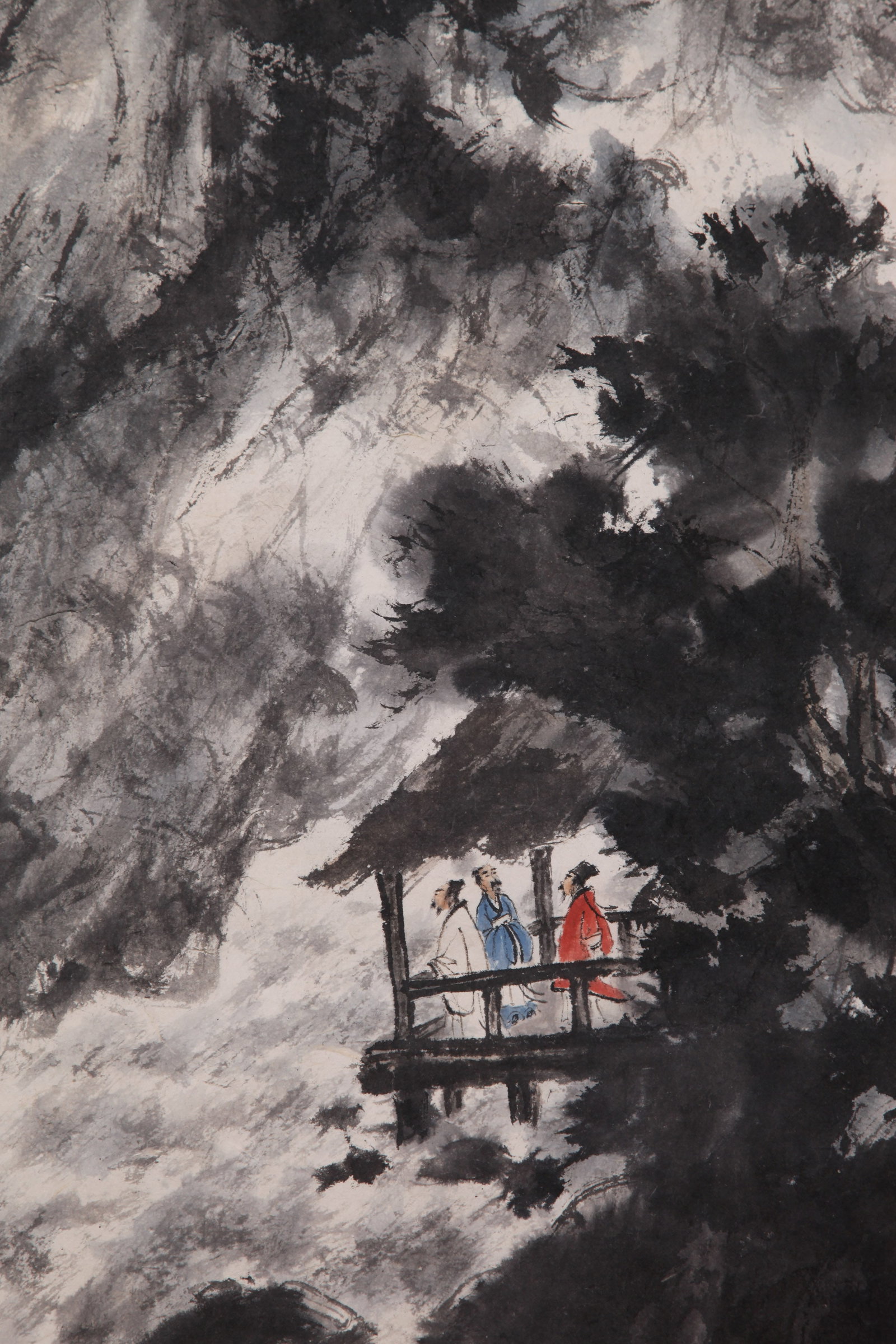 FU BAOSHI (FU PAO-SHIH), ATTRIBUTED TO, WATERFALL, HANGING SCROLL - 5