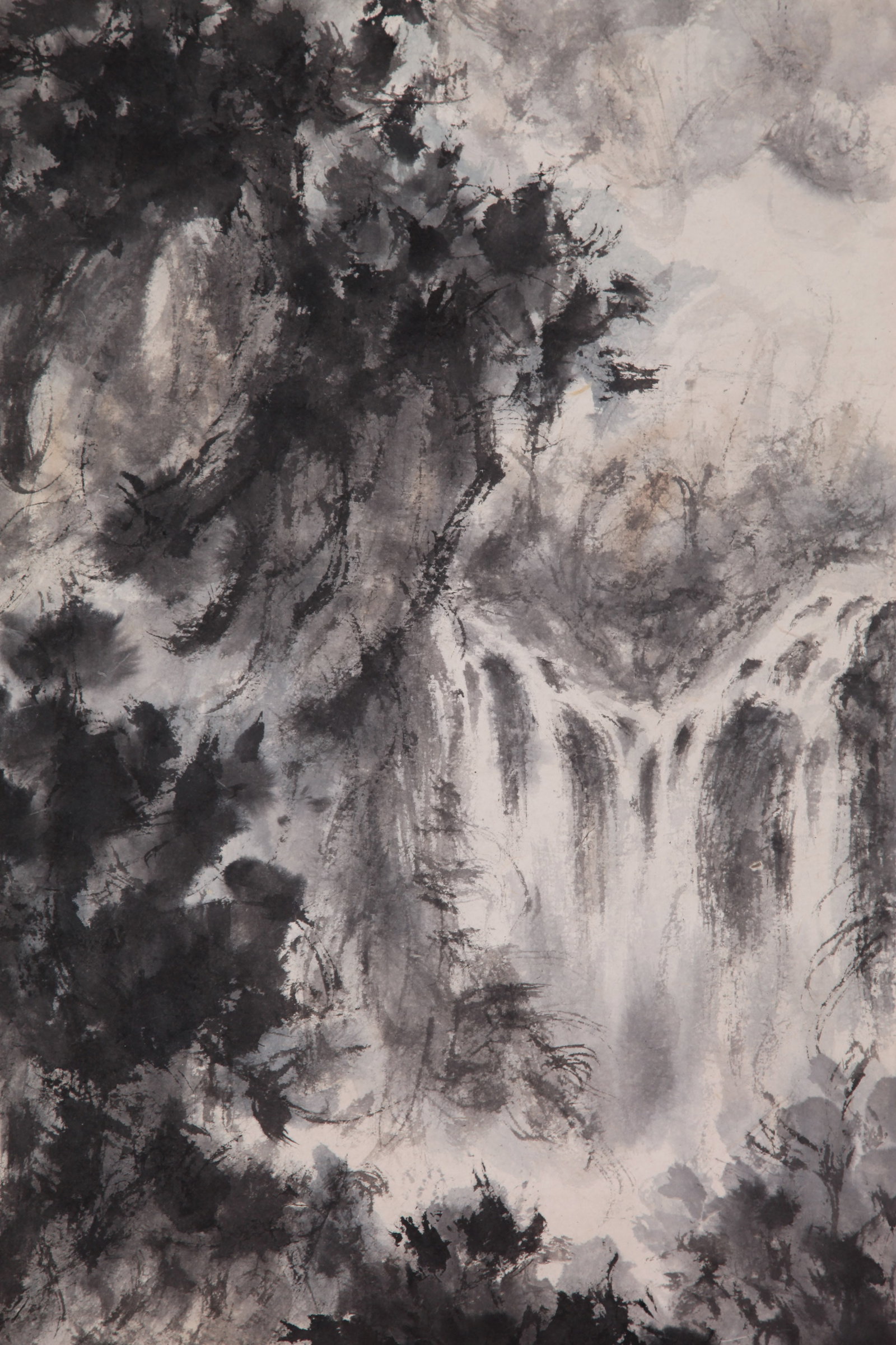 FU BAOSHI (FU PAO-SHIH), ATTRIBUTED TO, WATERFALL, HANGING SCROLL - 6