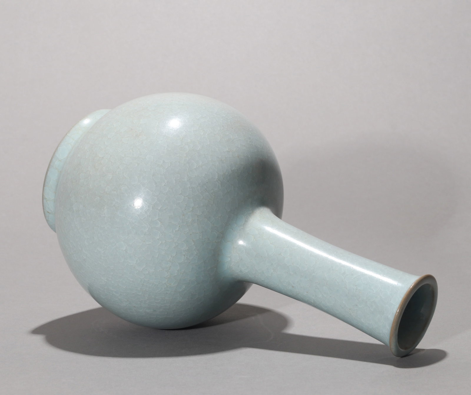 A RU-TYPE BOTTLE VASE - 5
