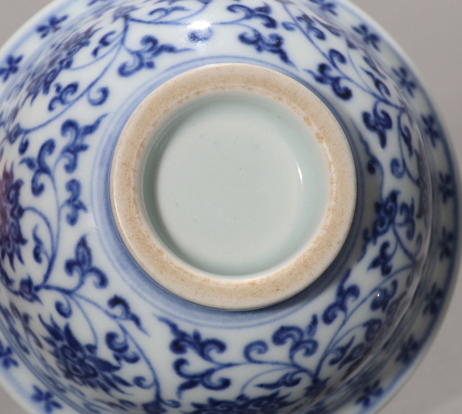 A BLUE AND WHITE CUP - 7