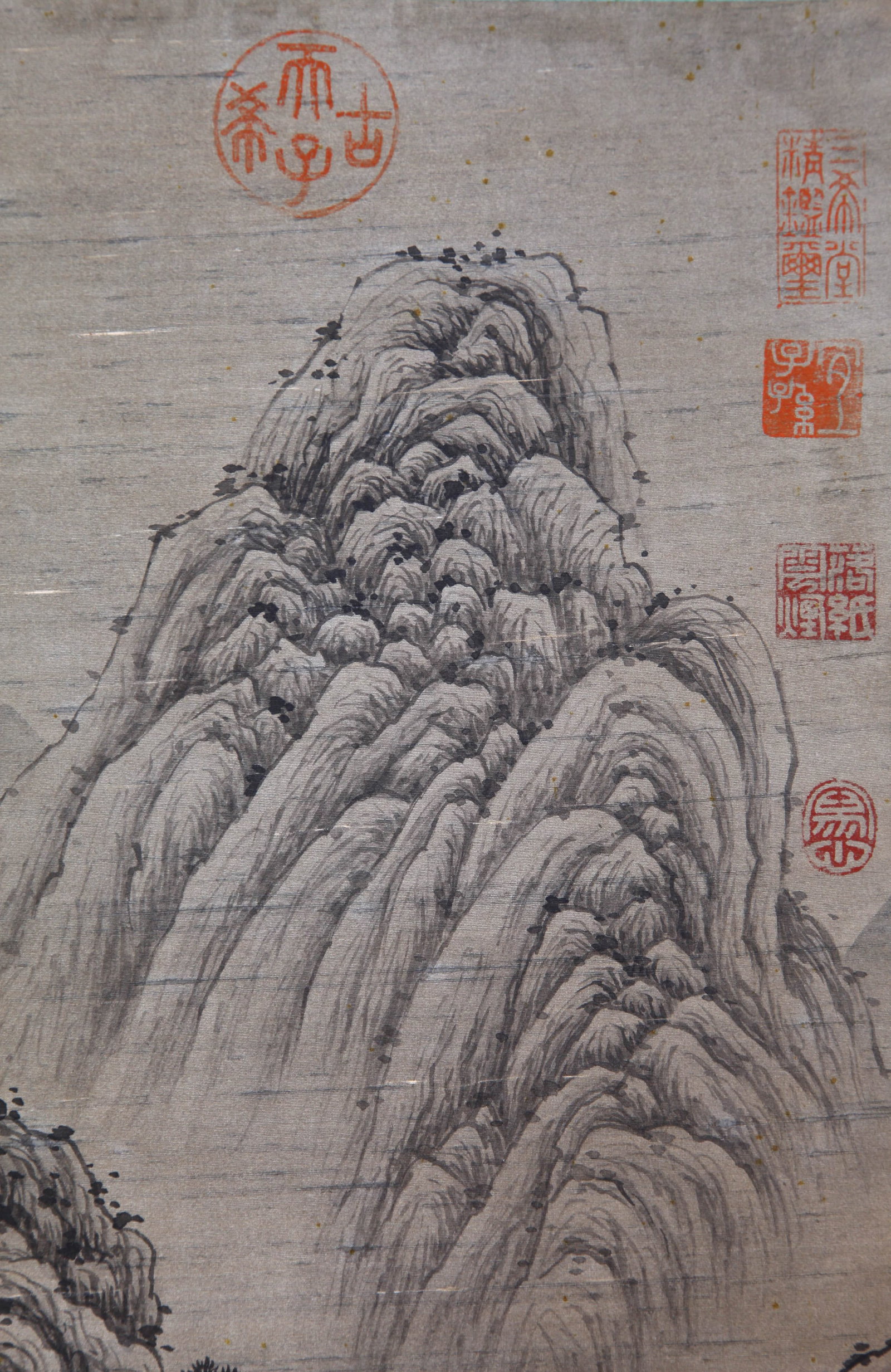 WANG MENG, ATTRIBUTED TO, LANDSCAPE, HANGING SCROLL - 8