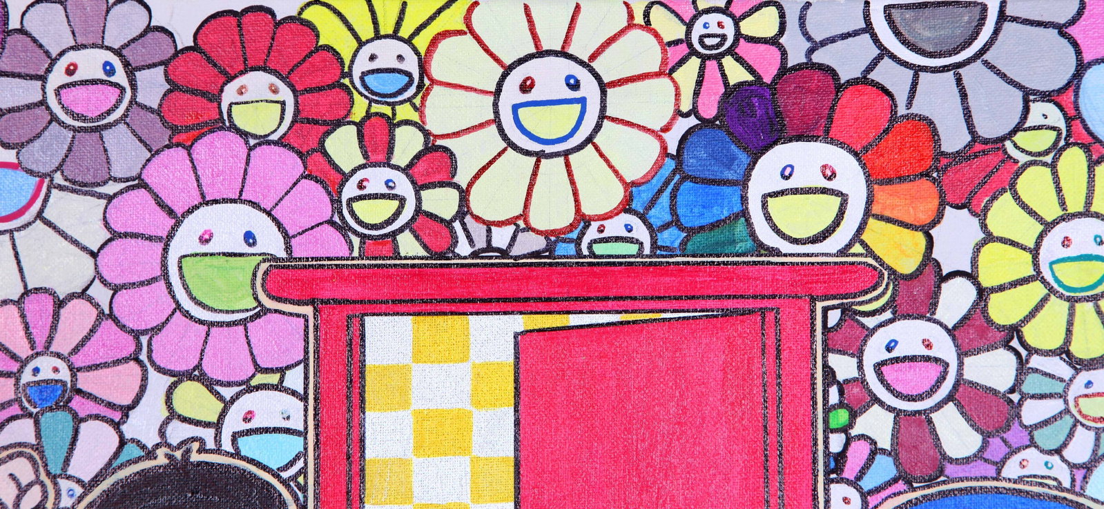 MURAKAMI TAKASHI, ATTRIBUTED TO, DORAEMON, OIL ON CANVAS - 7