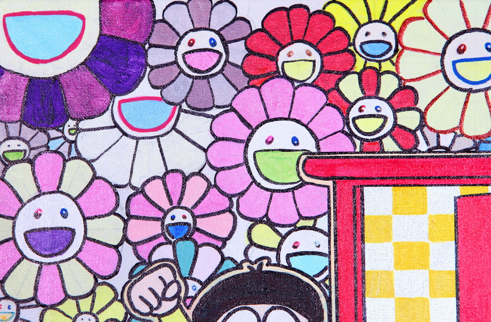 MURAKAMI TAKASHI, ATTRIBUTED TO, DORAEMON, OIL ON CANVAS - 8