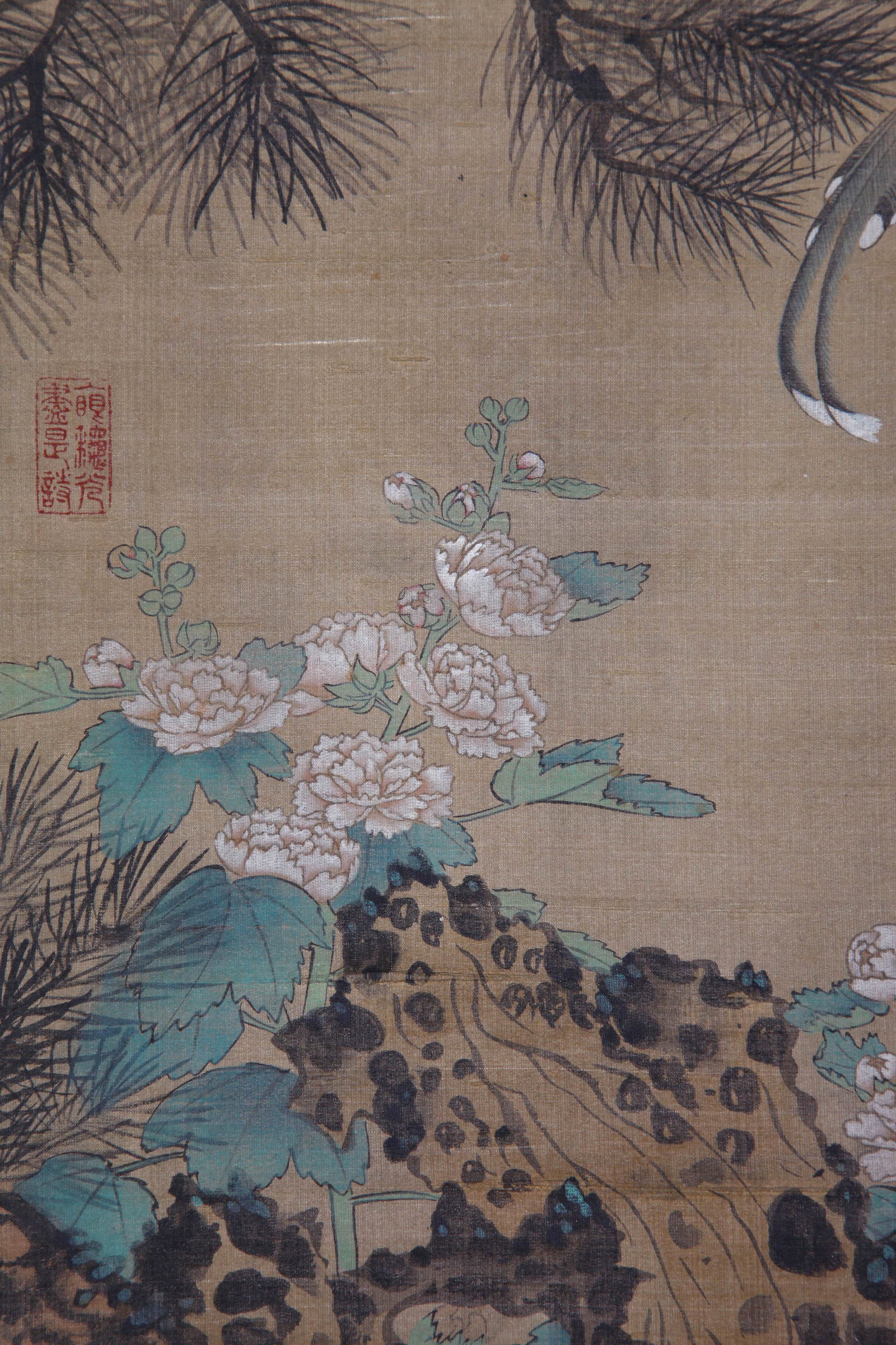 LU JI (LU CHI), ATTRIBUTED TO, BIRDS, HANGING SCROLL - 7