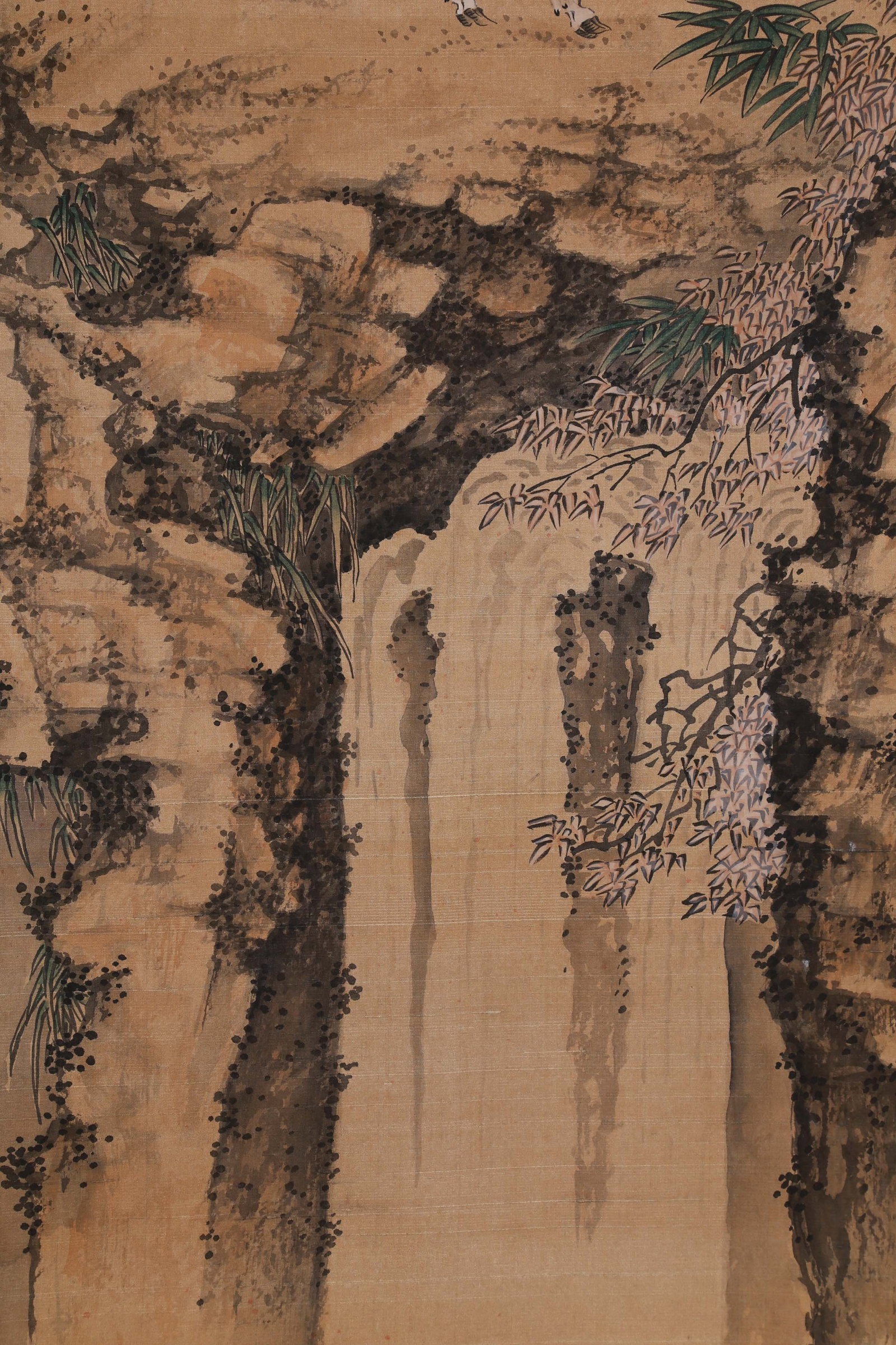 SHEN QUAN (SHEN CH'UAN), ATTRIBUTED TO, TWO DEER, HANGING SCROLL - 4