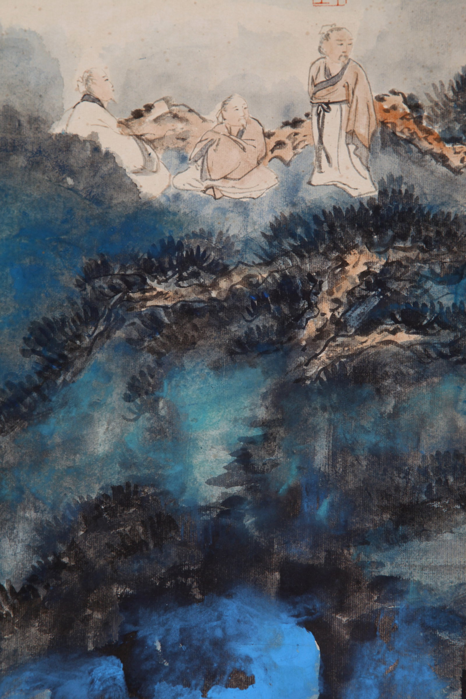 ZHANG DAQIAN (CHANG DAI-CHIEN), ATTRIBUTED TO, SCHOLAR, HANGING SCROLL - 3