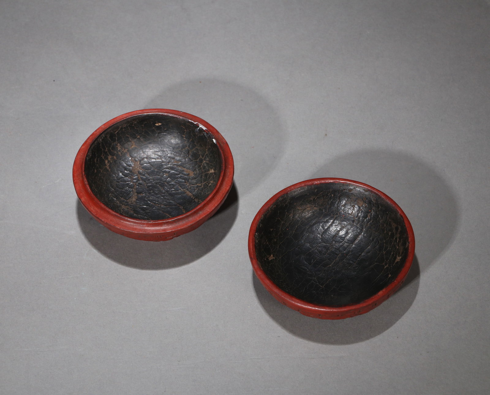 A CARVED RED LACQUER 'THREE FRIENDS OF WINTER' INCENSE BOX - 4