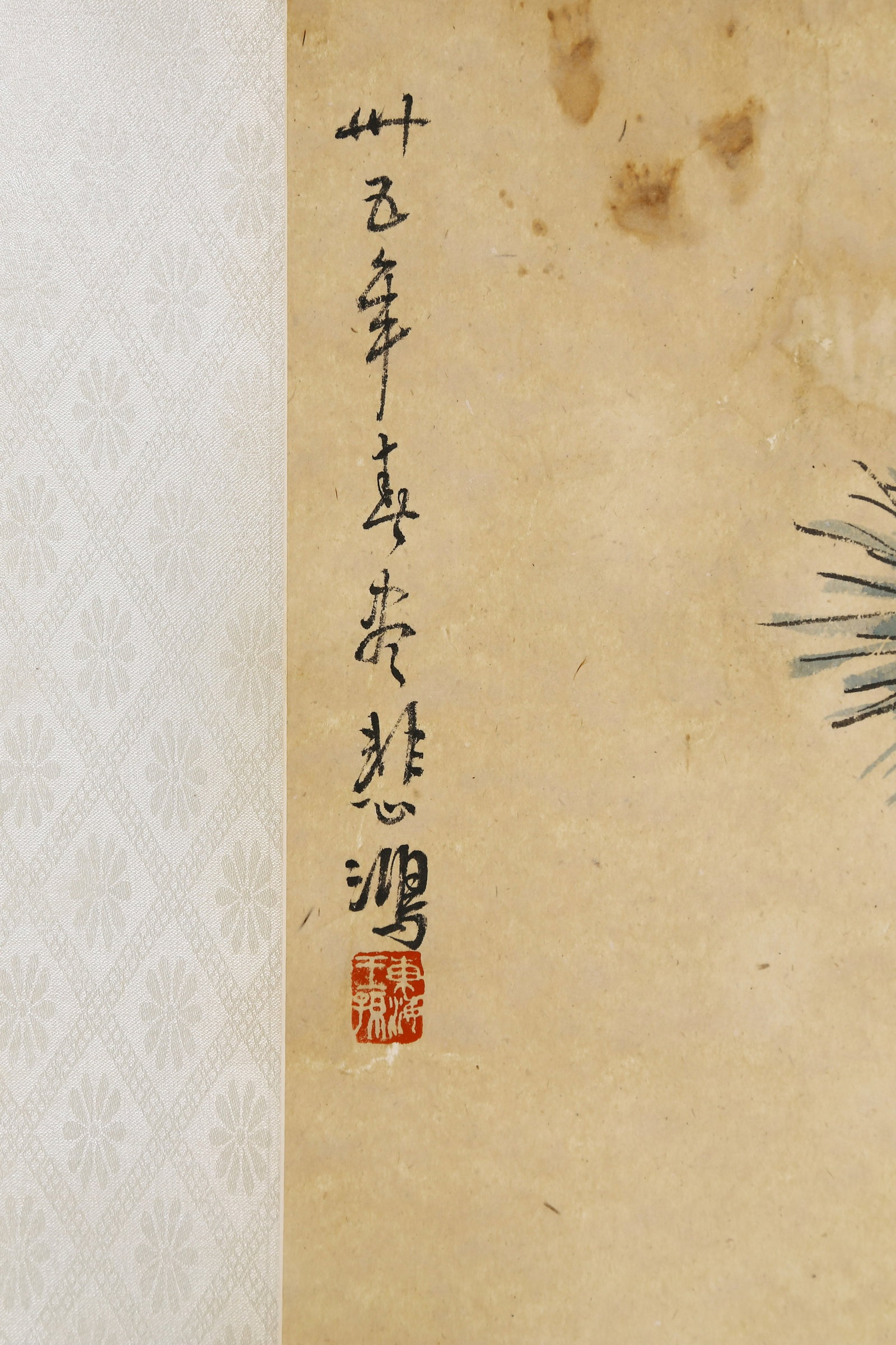 XU BEIHONG (HSU PEI-HUNG), ATTRIBUTED TO, CAT, MOUNTED FOR FRAMING - 8