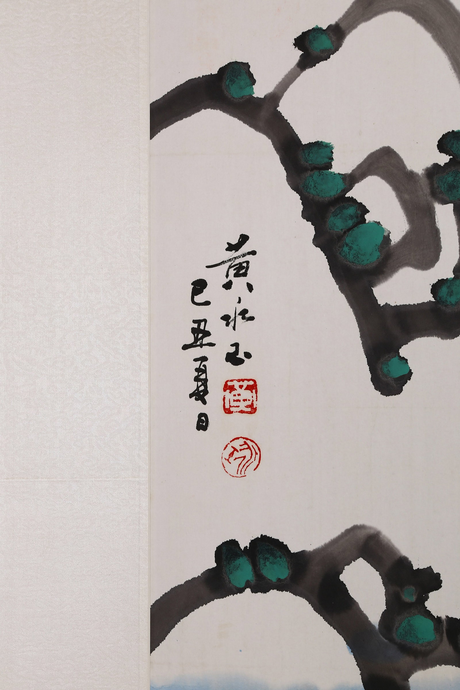 HUANG YONGYU (HUANG YUNG-YU), ATTRIBUTED TO, EGRET, MOUNTED FOR FRAMING - 7