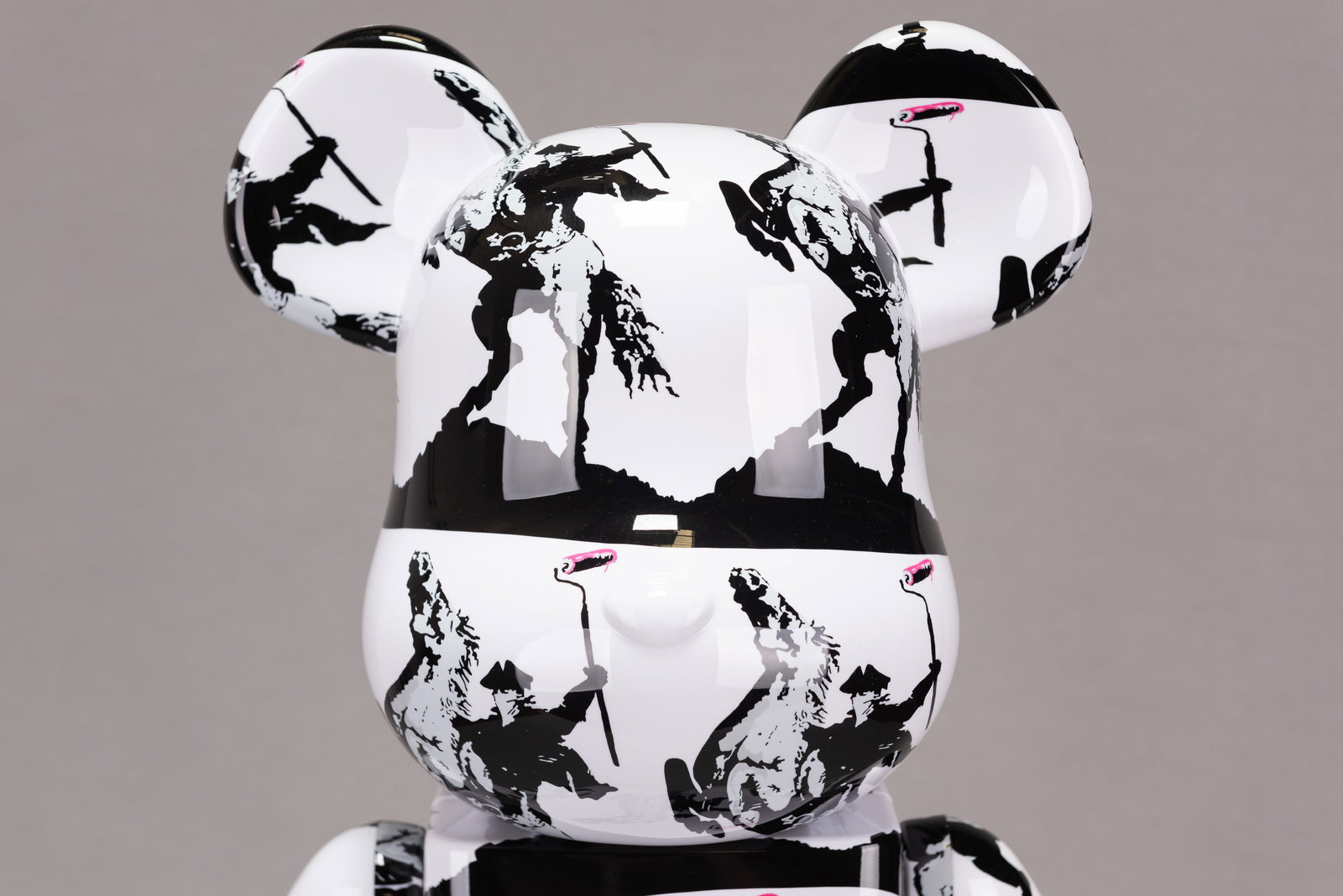 BE@RBRICK BRANDALISM BANKSY RIOT COP X MEDICOM TOY - 2