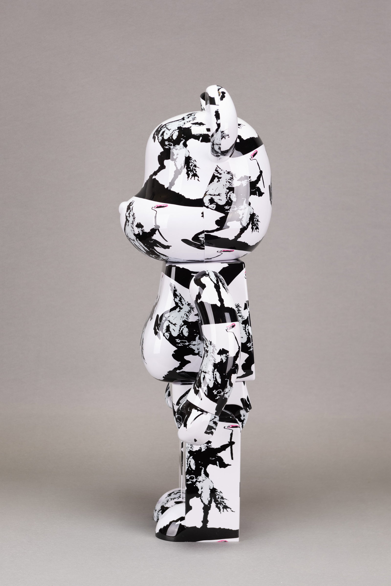 BE@RBRICK BRANDALISM BANKSY RIOT COP X MEDICOM TOY - 4