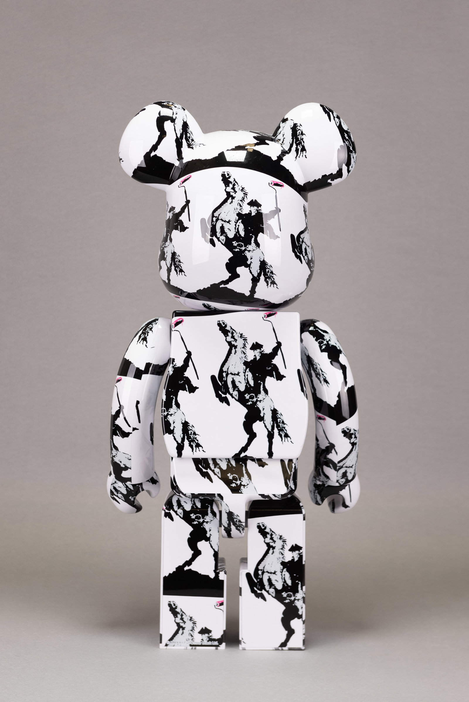BE@RBRICK BRANDALISM BANKSY RIOT COP X MEDICOM TOY - 5