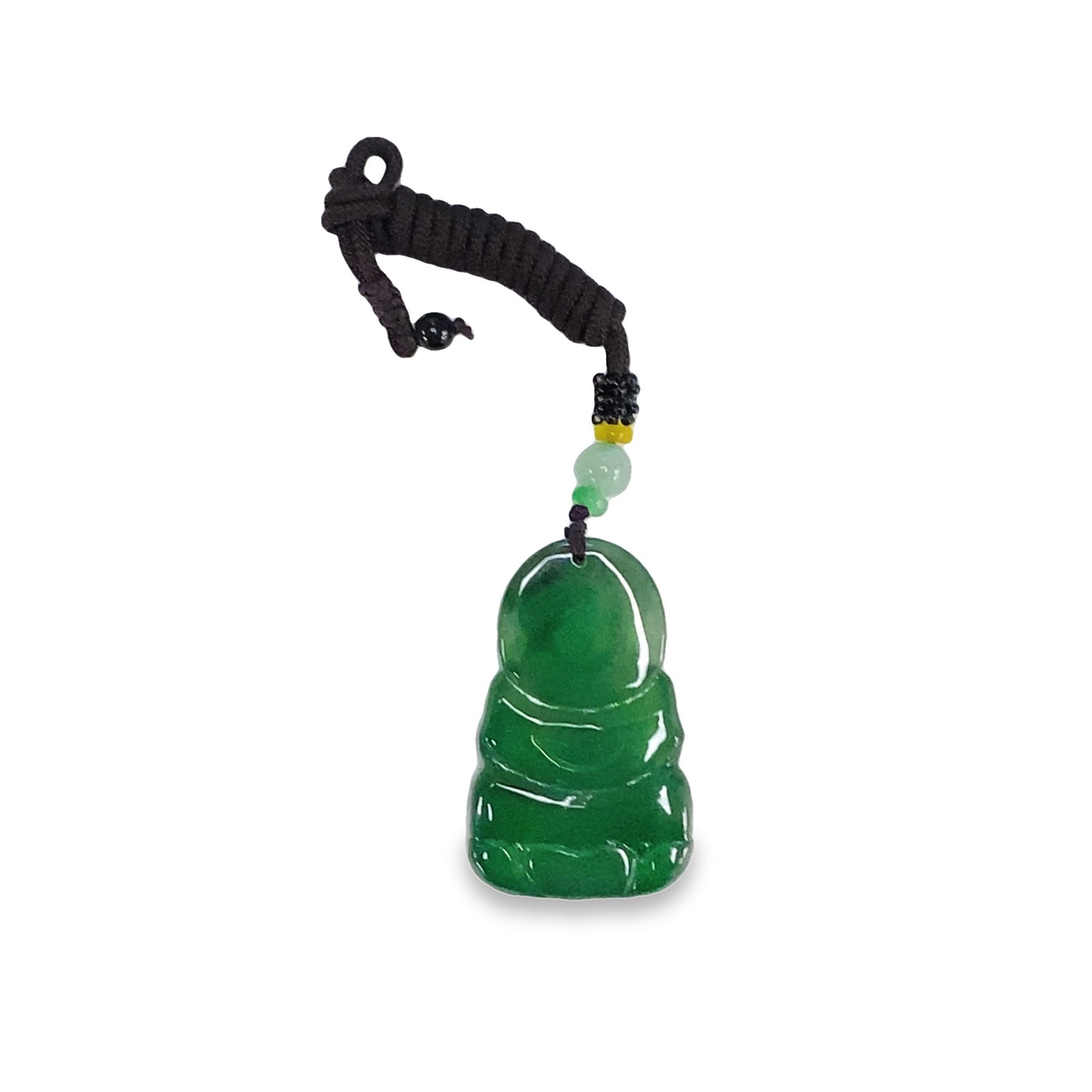 JADEITE BUDDHA PENDANT - 2