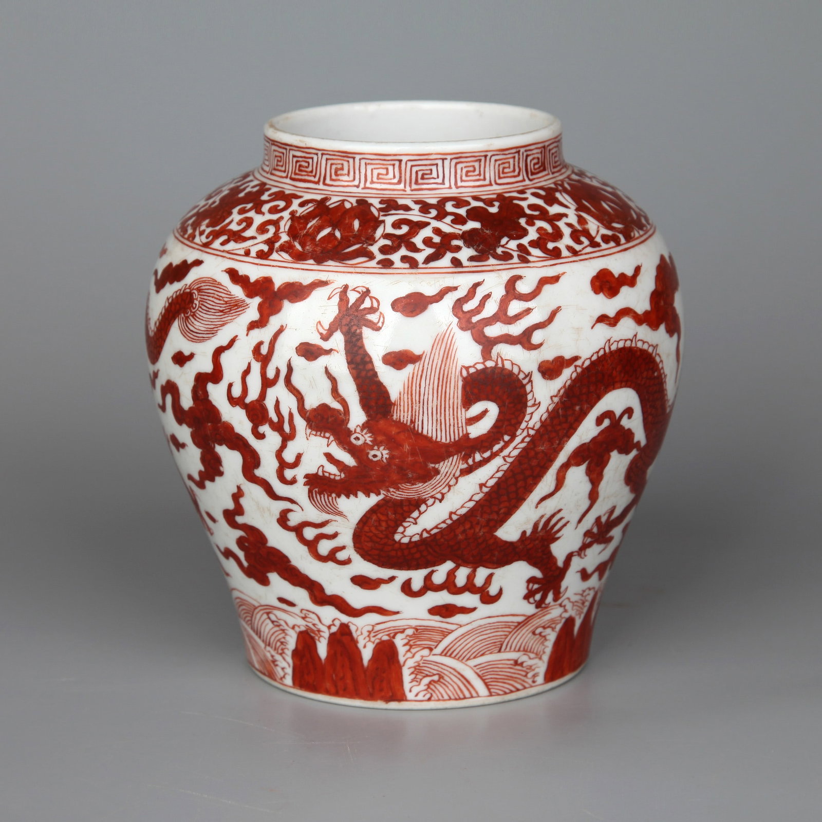 AN IRON-RED 'DRAGON' JAR (1 of 7)